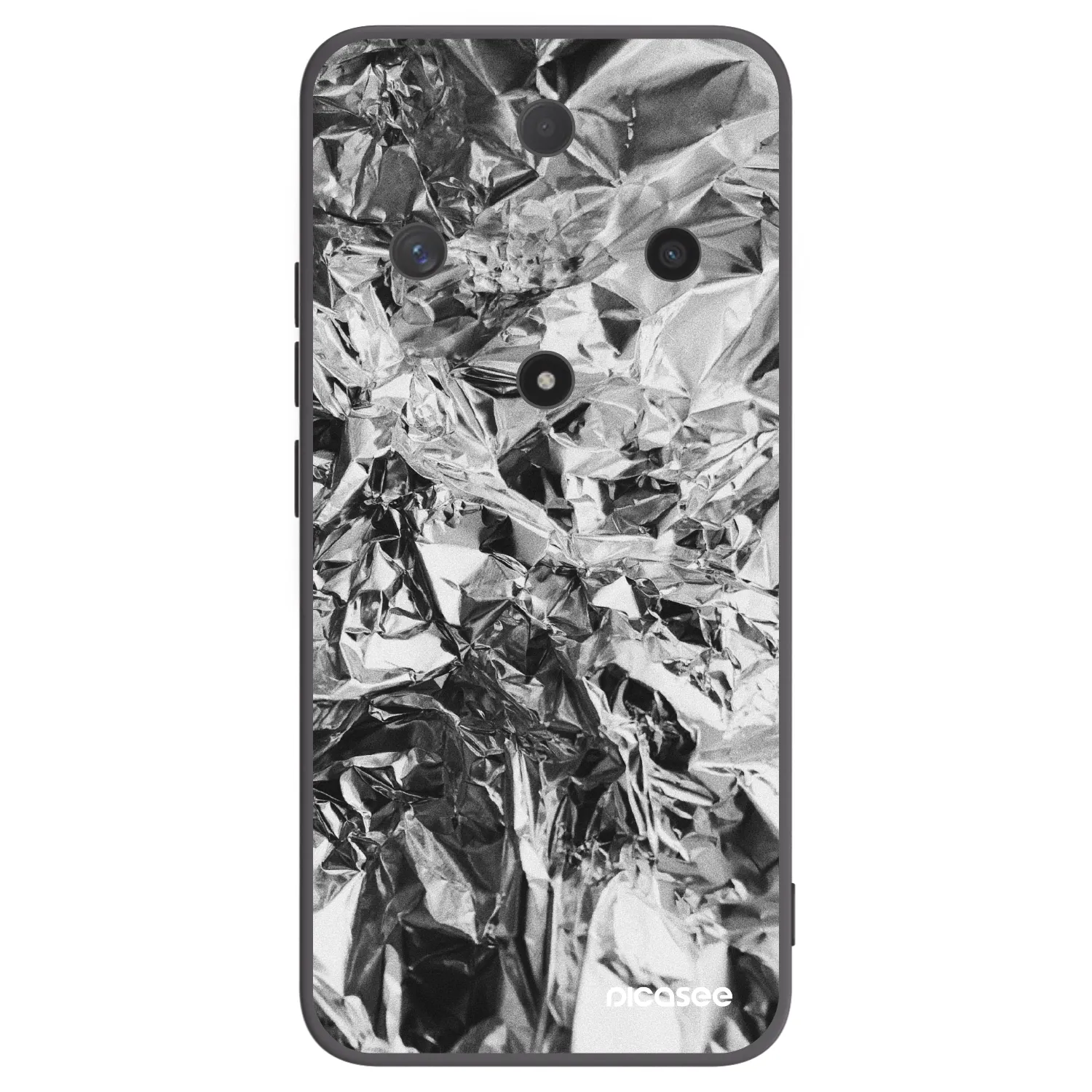 Picasee silikonový černý obal pro Honor Magic6 Lite 5G - Chrome