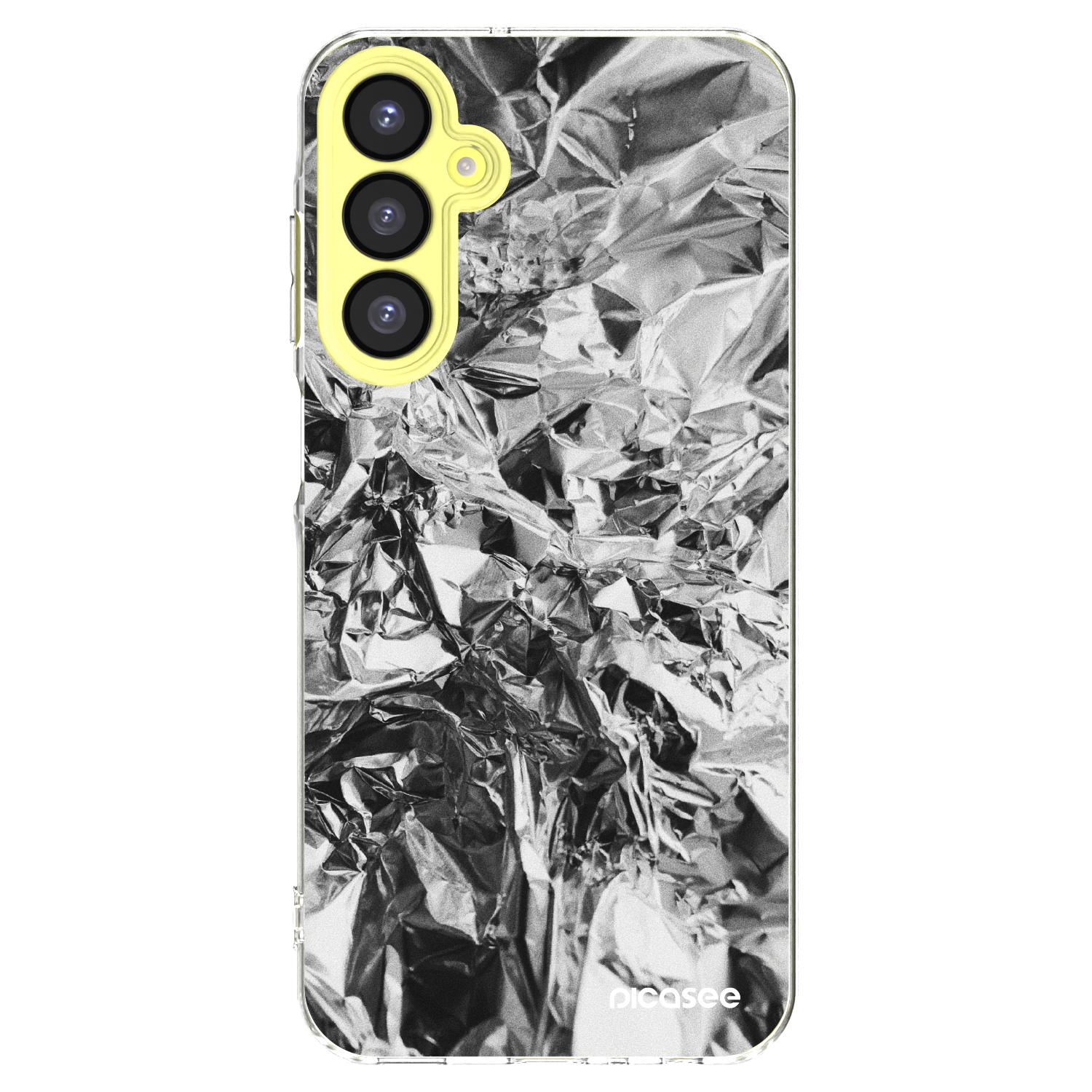 Picasee silikonový průhledný obal pro Samsung Galaxy A25 A256B 5G - Chrome