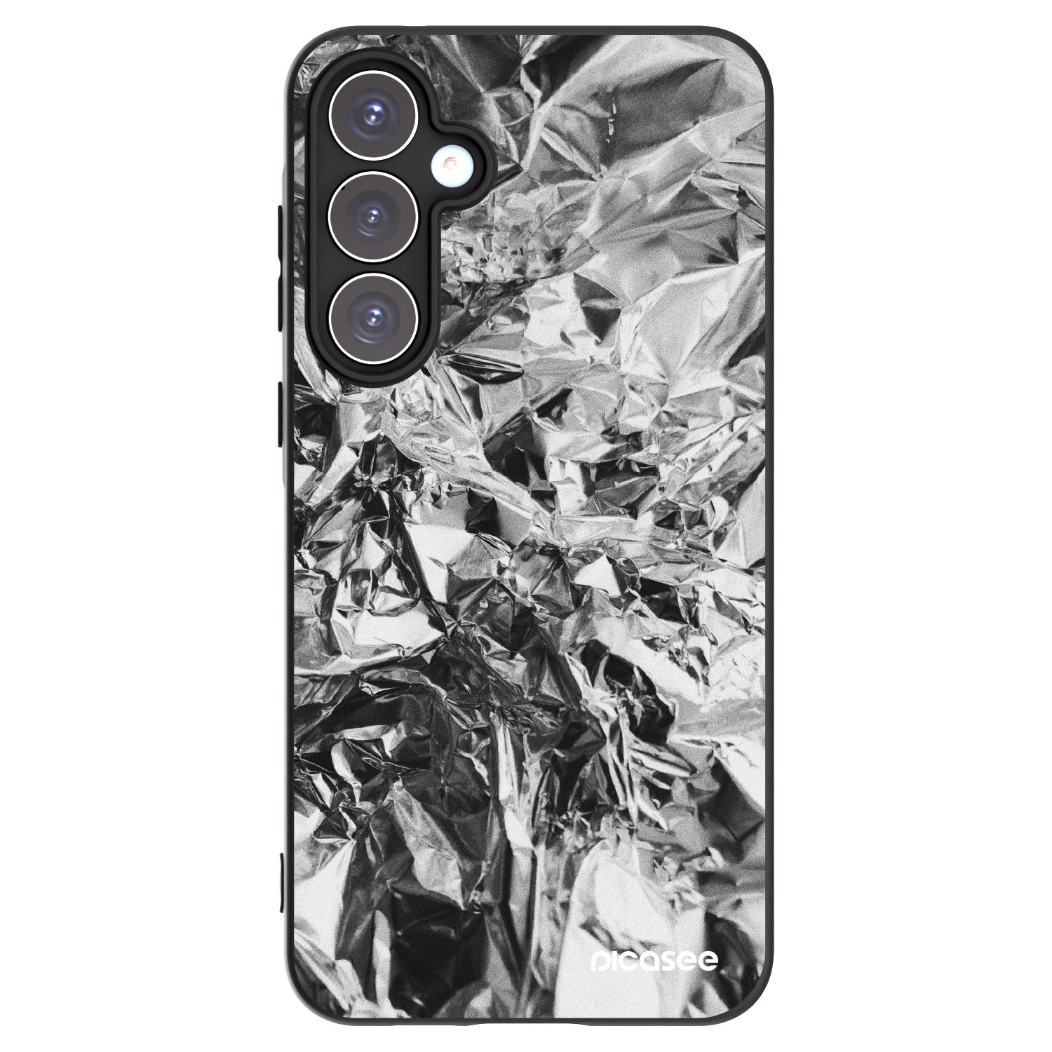 Picasee silikonový černý obal pro Samsung Galaxy A55 5G A556B - Chrome