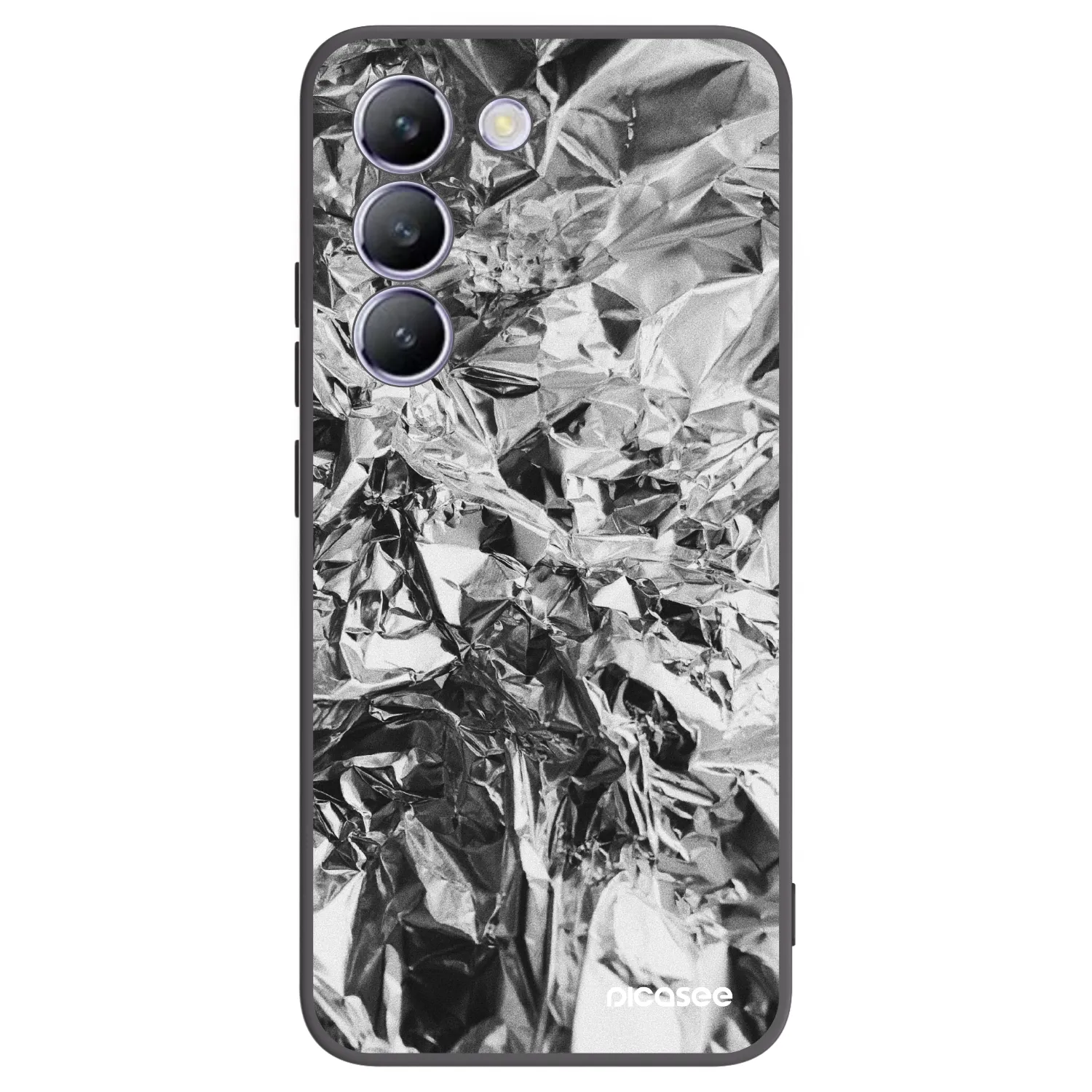 Picasee silikonový černý obal pro Vivo V40 SE 5G - Chrome