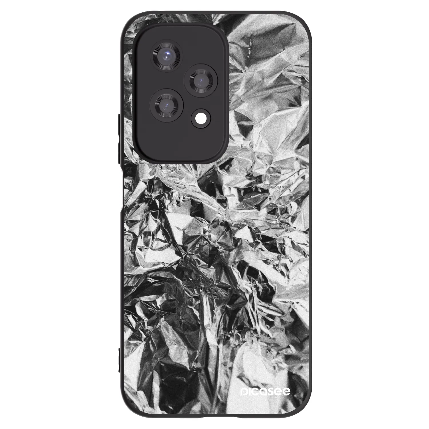 Picasee silikonový černý obal pro Honor 200 Lite - Chrome