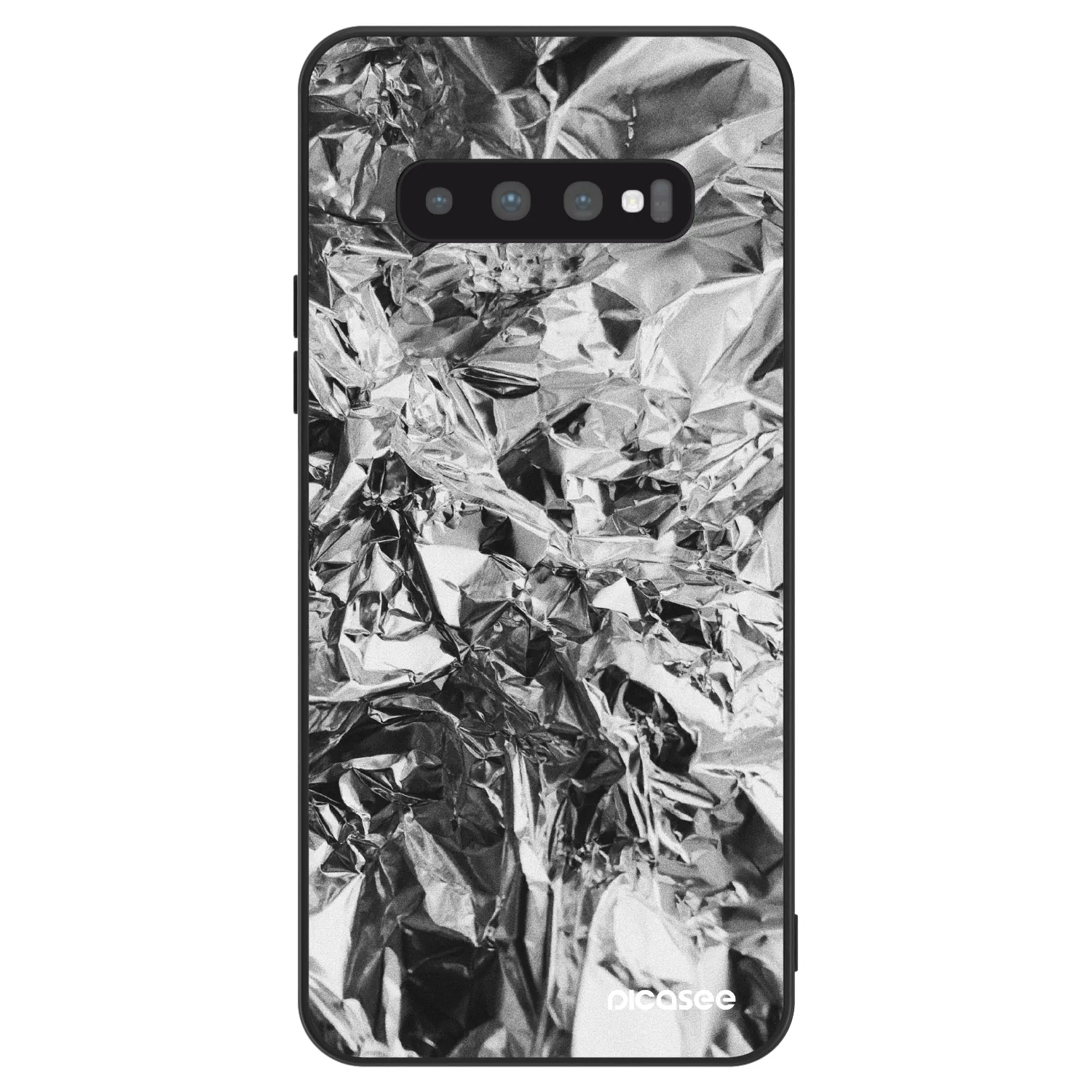 Picasee ULTIMATE CASE pro Samsung Galaxy S10 Plus G975 - Chrome