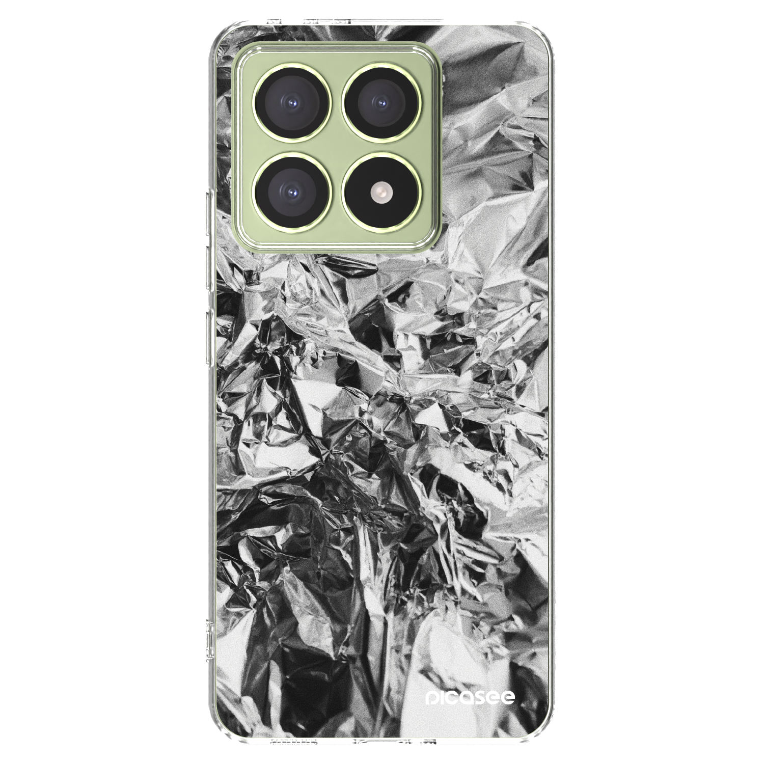 Picasee silikonový průhledný obal pro Xiaomi 14T - Chrome