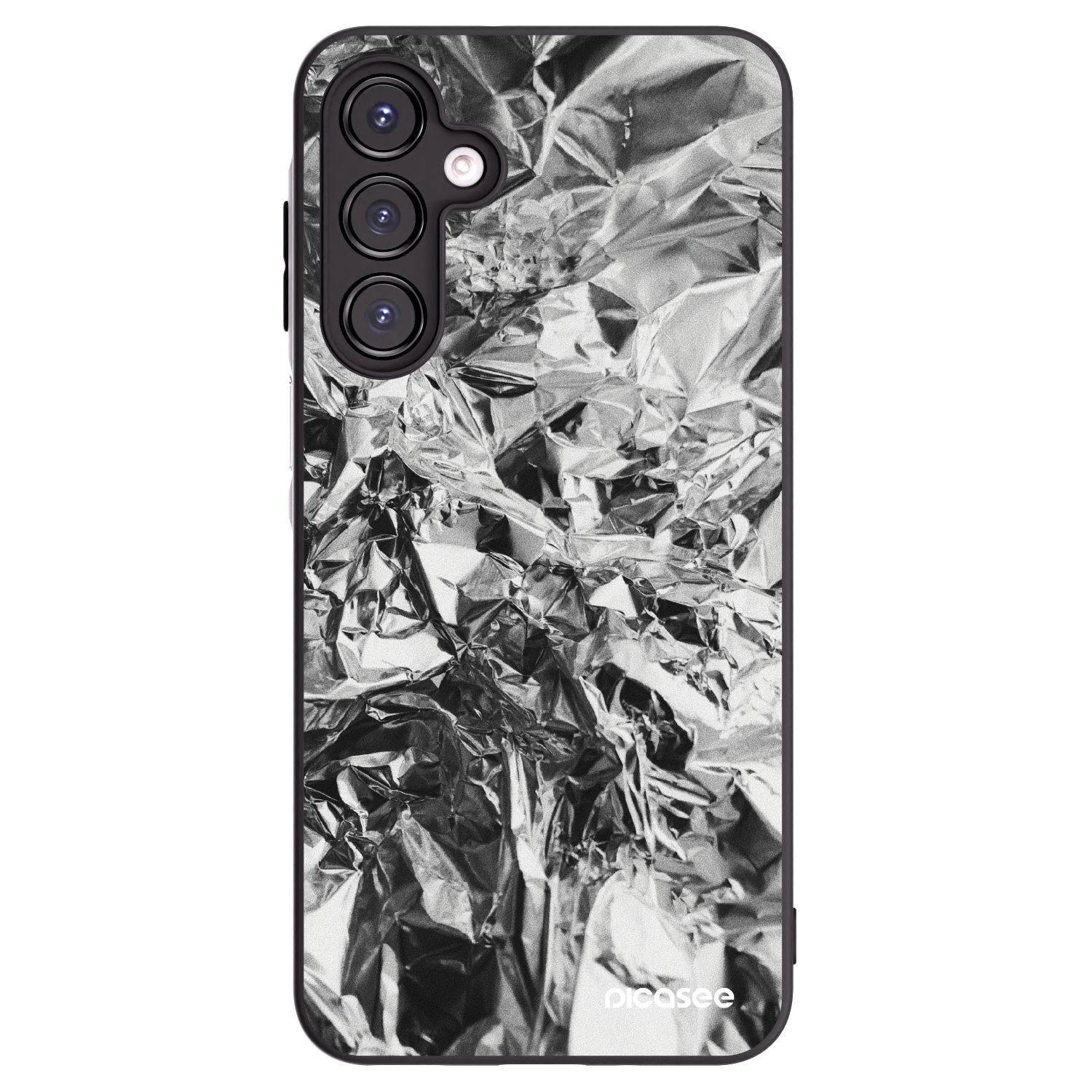 Picasee silikonový černý obal pro Samsung Galaxy A16 5G - Chrome