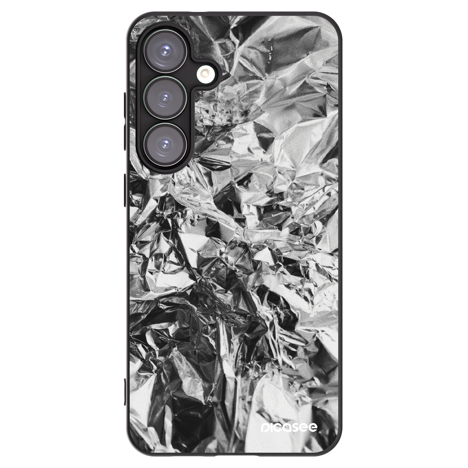 Picasee silikonový černý obal pro Samsung Galaxy S25+ 5G - Chrome