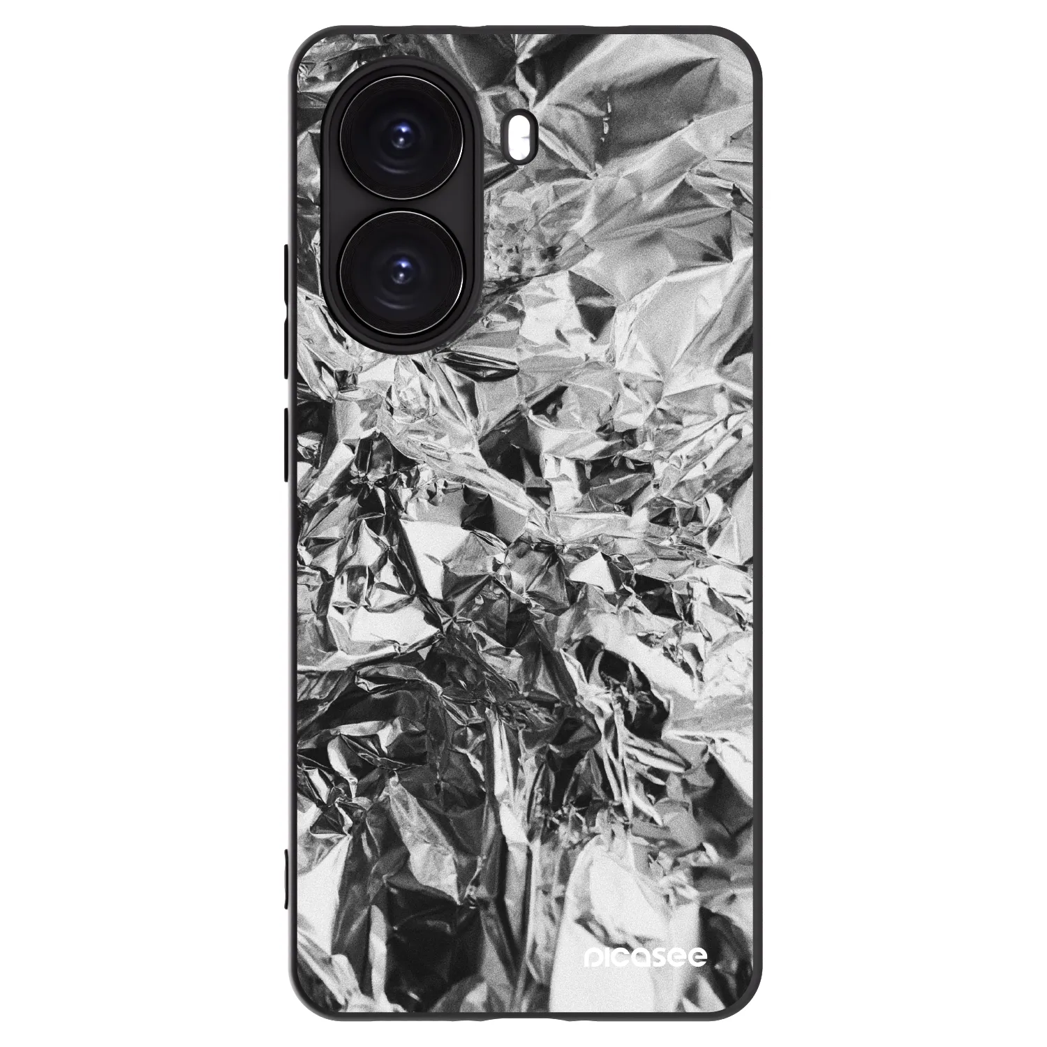 Picasee silikonový černý obal pro Xiaomi Poco X7 Pro 5G - Chrome