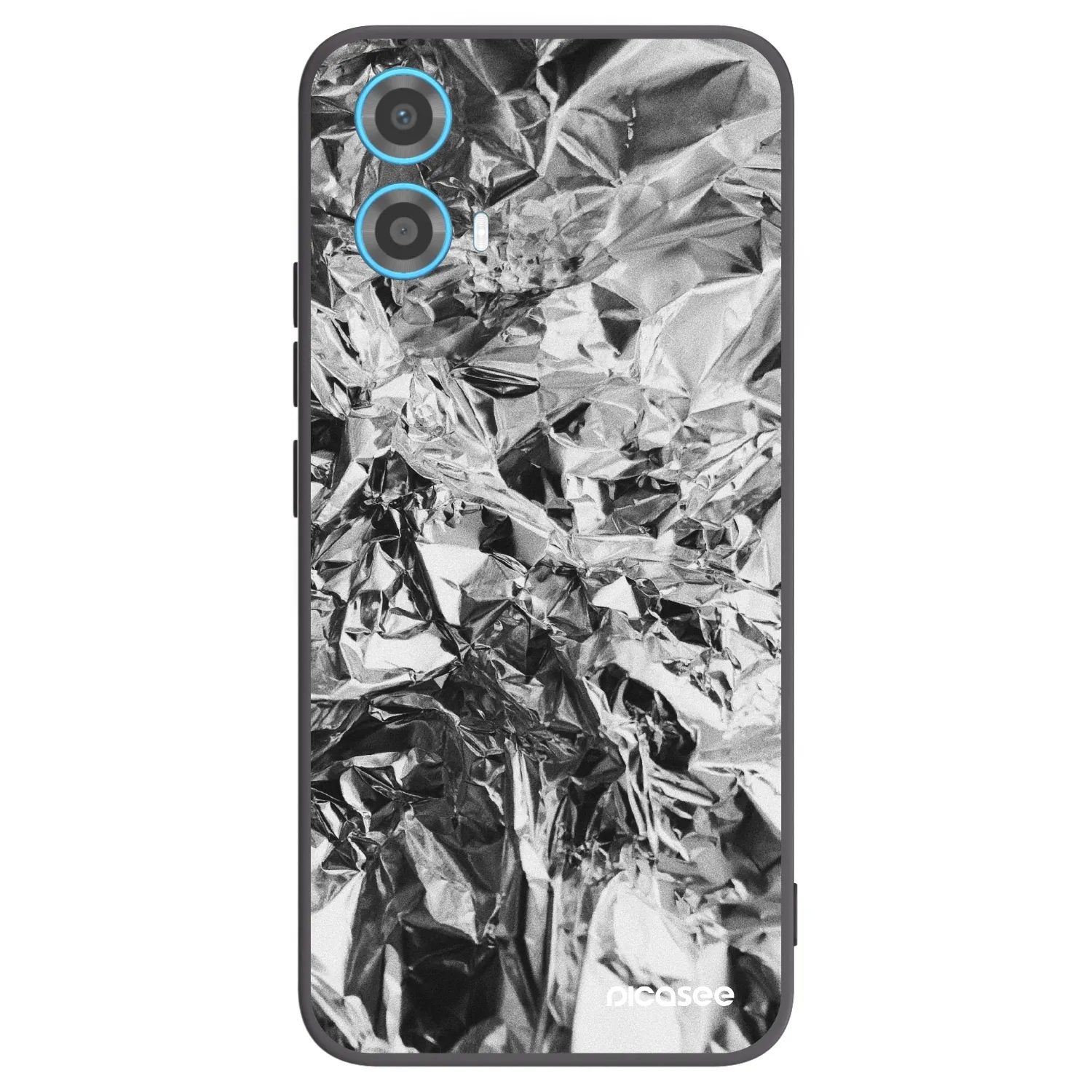Picasee silikonový černý obal pro Motorola Moto G34 5G - Chrome