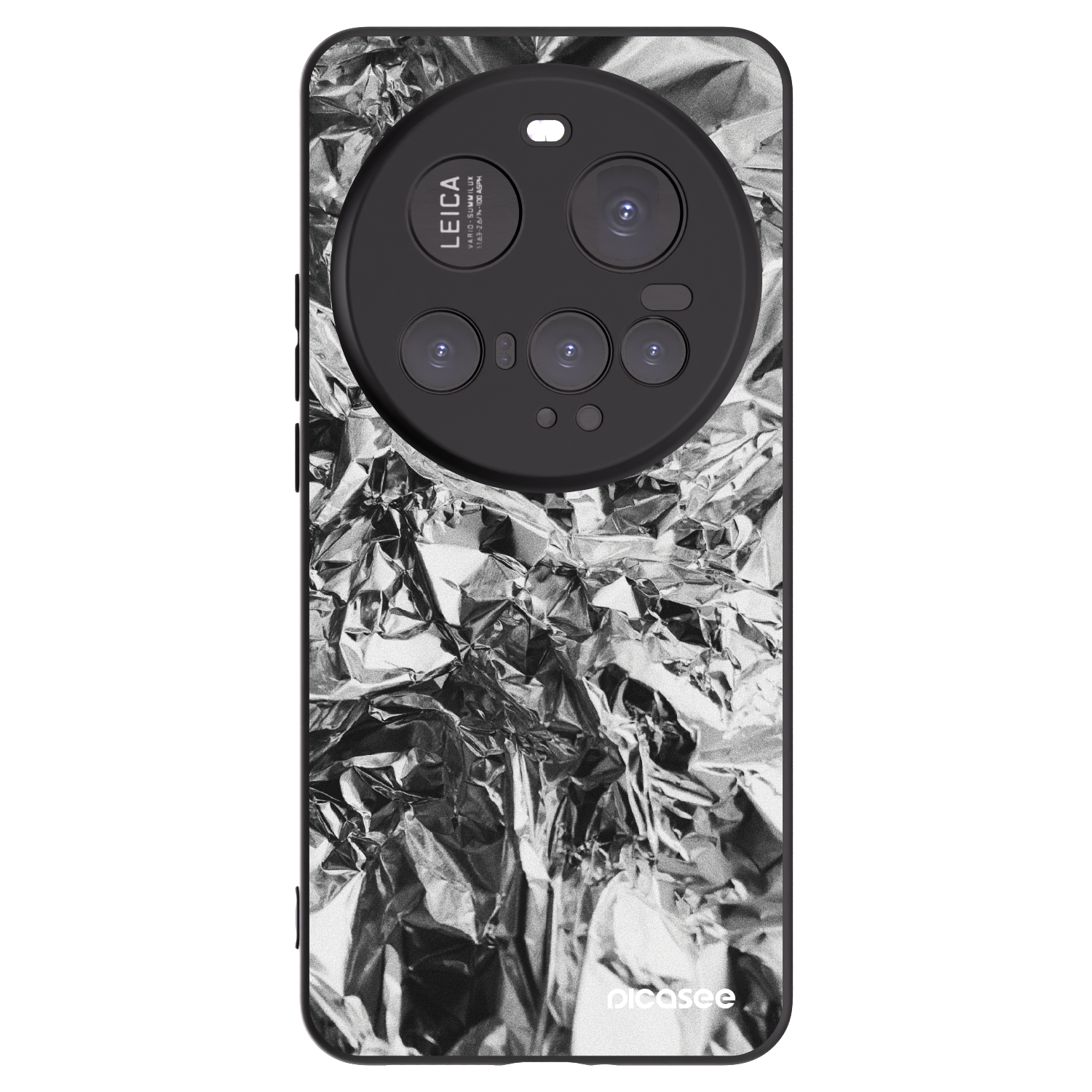 Picasee silikonový černý obal pro Xiaomi 15 Ultra - Chrome