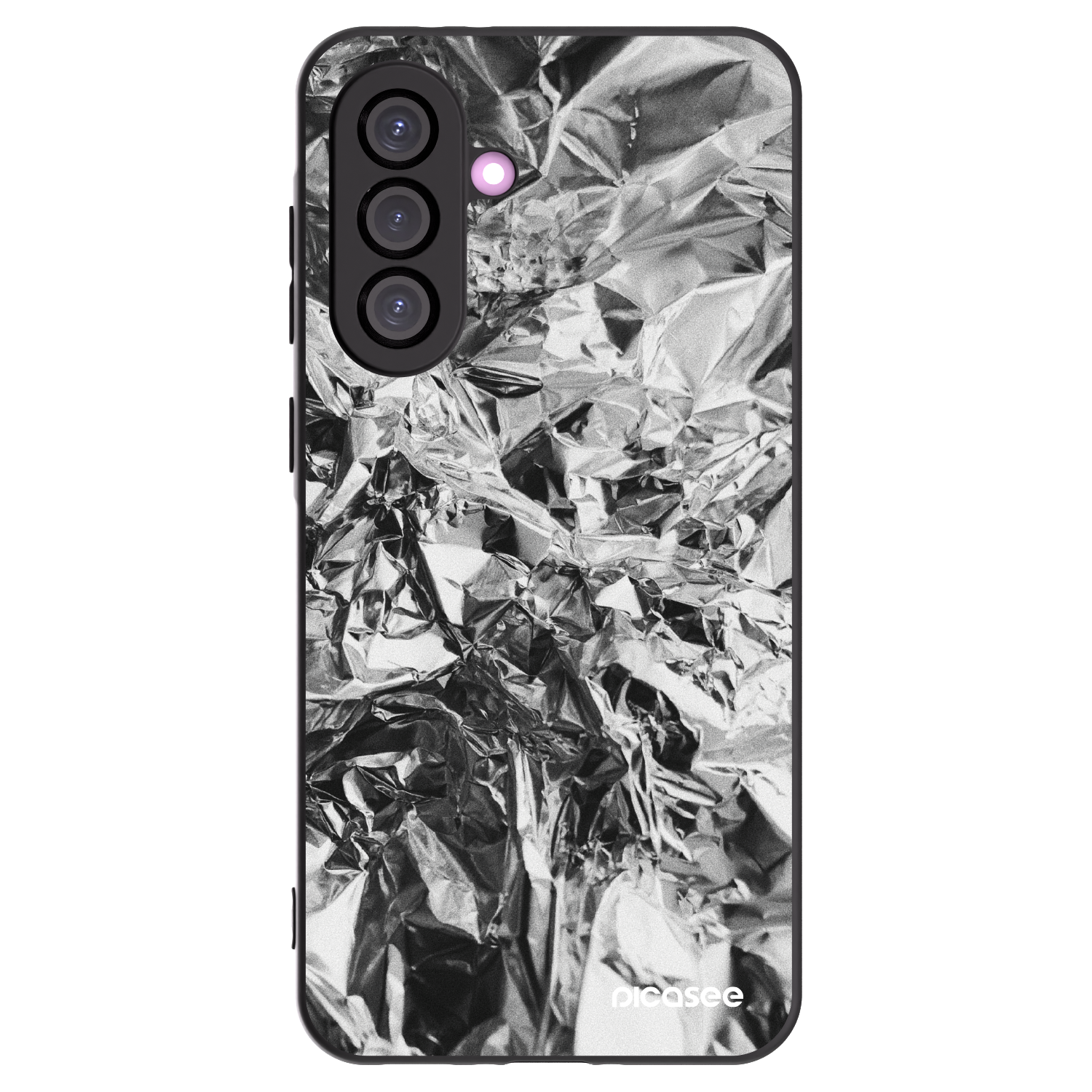 Picasee silikonový černý obal pro Samsung Galaxy A36 5G - Chrome