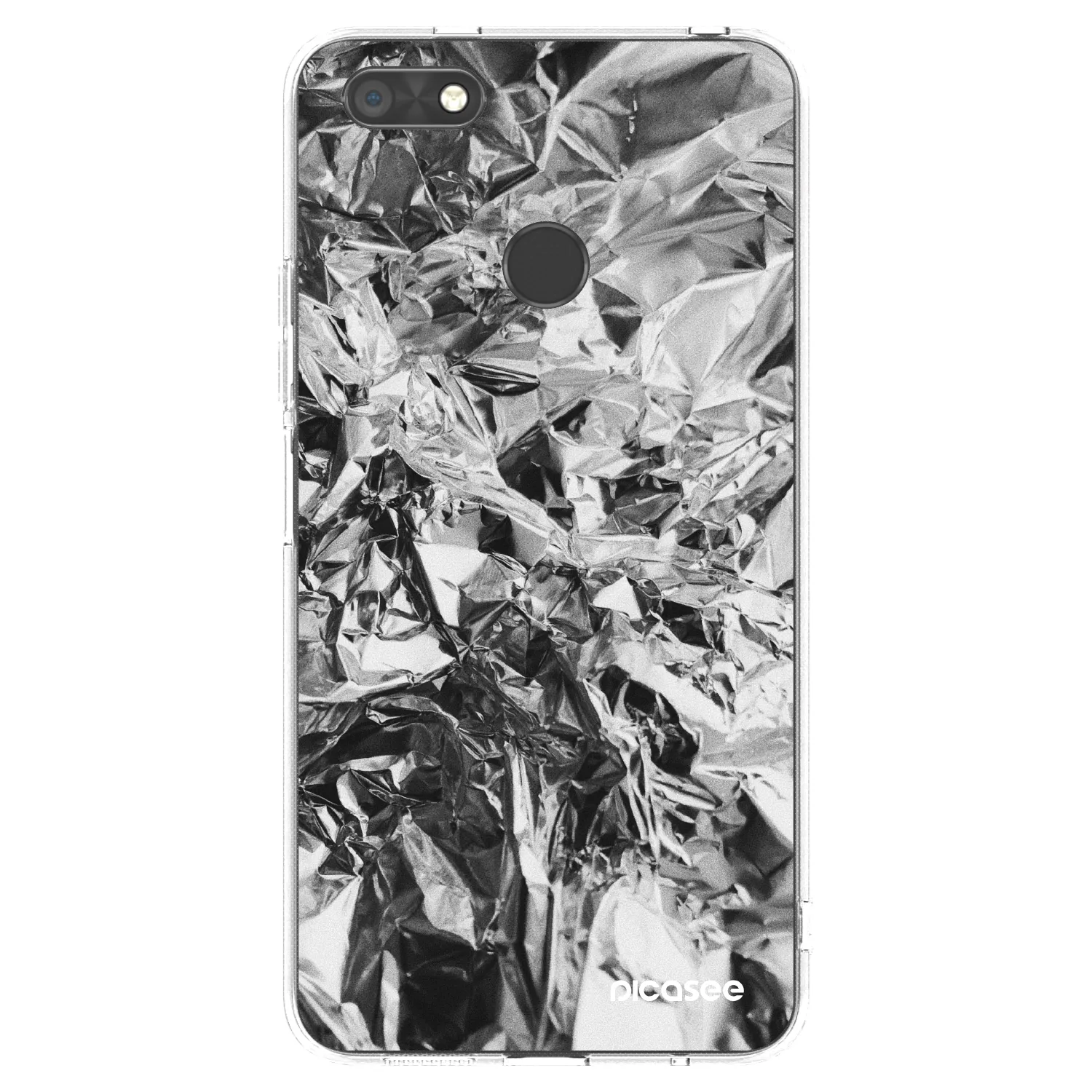 Picasee silikonový průhledný obal pro Huawei P9 Lite Mini - Chrome