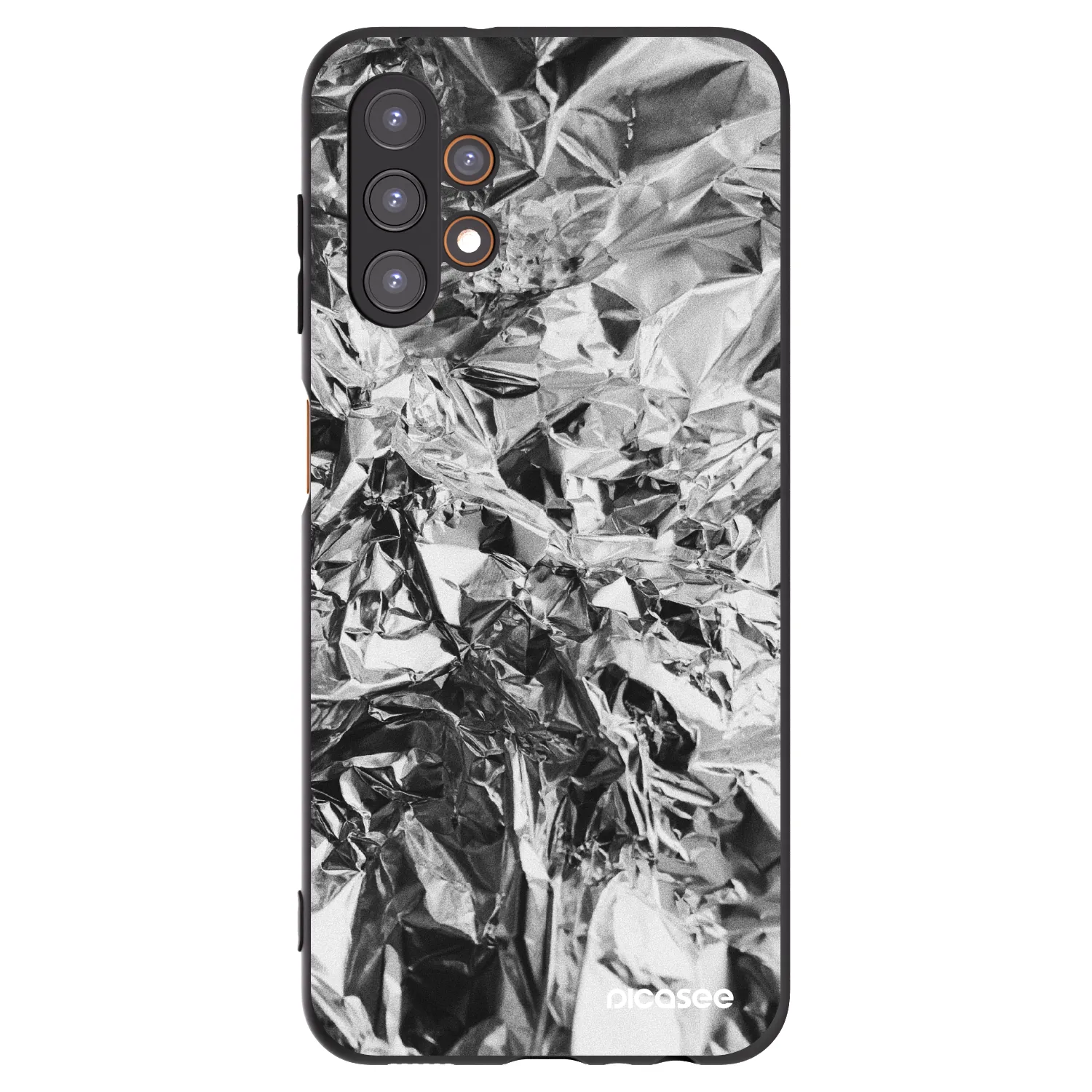Picasee silikonový černý obal pro Samsung Galaxy A13 5G - Chrome