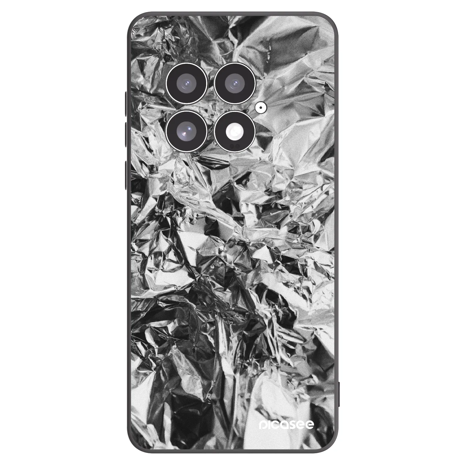 Picasee silikonový černý obal pro OnePlus 13 5G - Chrome