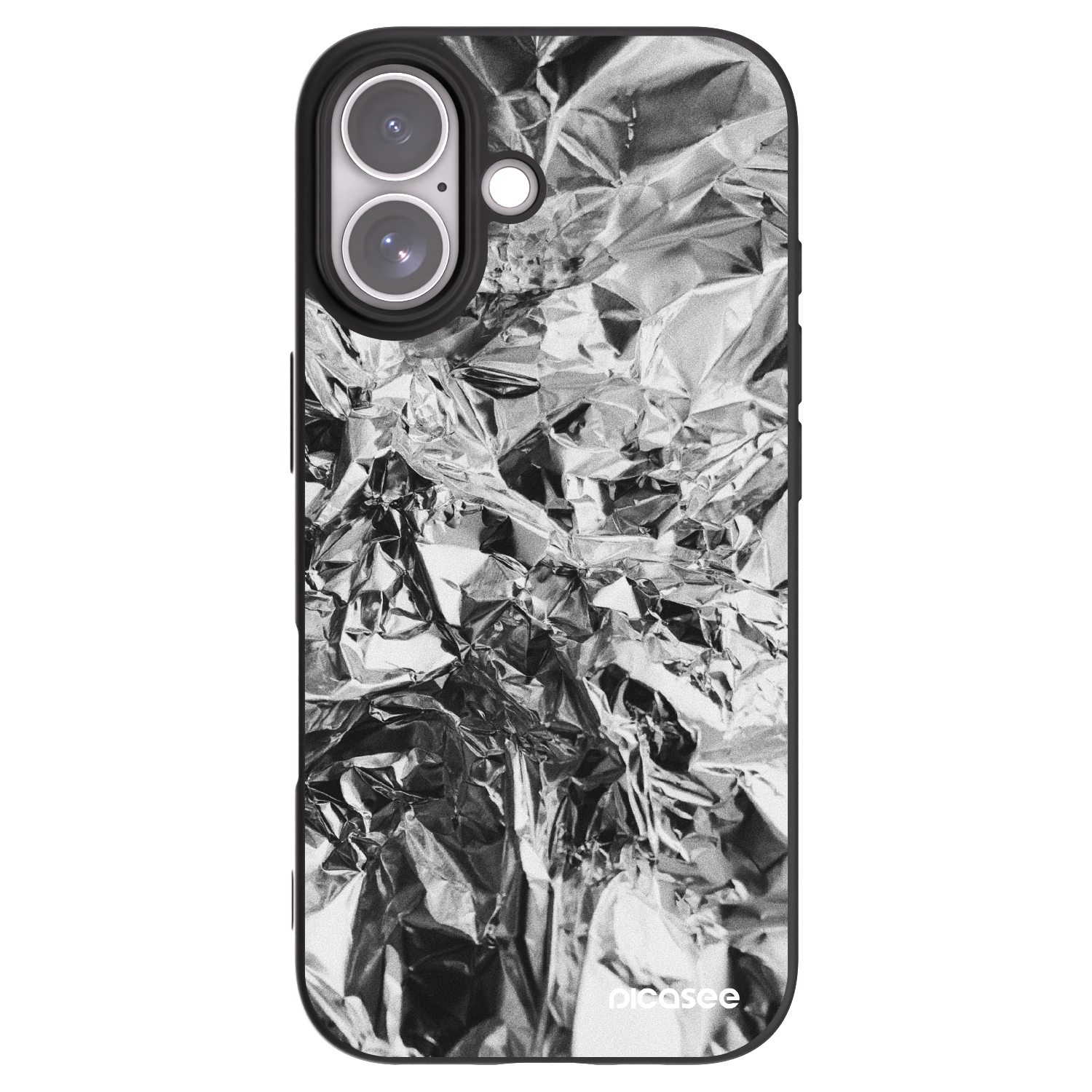 Picasee silikonový černý obal pro Apple iPhone 17 - Chrome