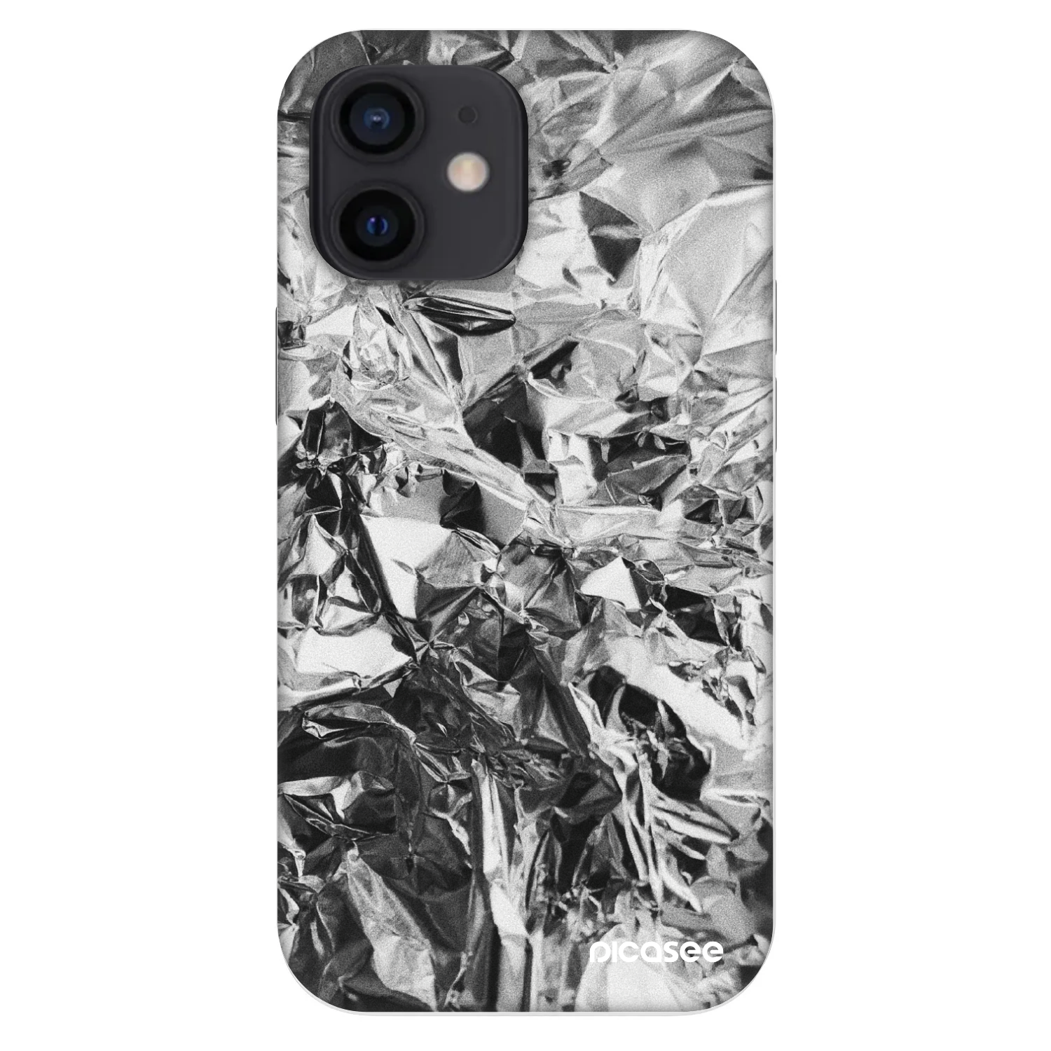 Picasee Fashion Case pro Apple iPhone 12 mini - Chrome