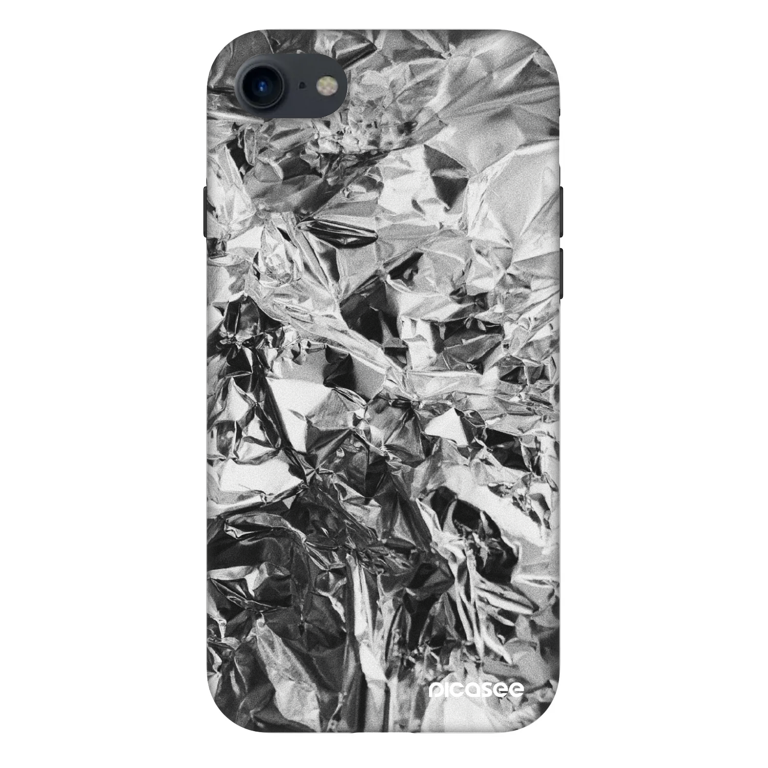 Picasee Fashion Case pro Apple iPhone SE 2020 - Chrome
