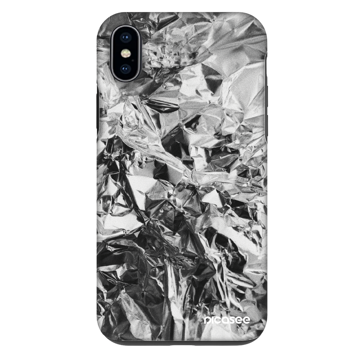 Picasee Fashion Case pro Apple iPhone XS Max - Chrome