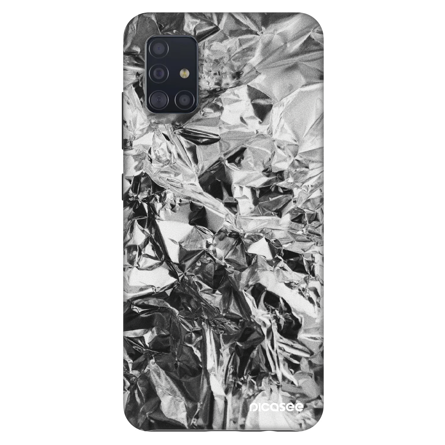 Picasee Fashion Case pro Samsung Galaxy A51 A515F - Chrome