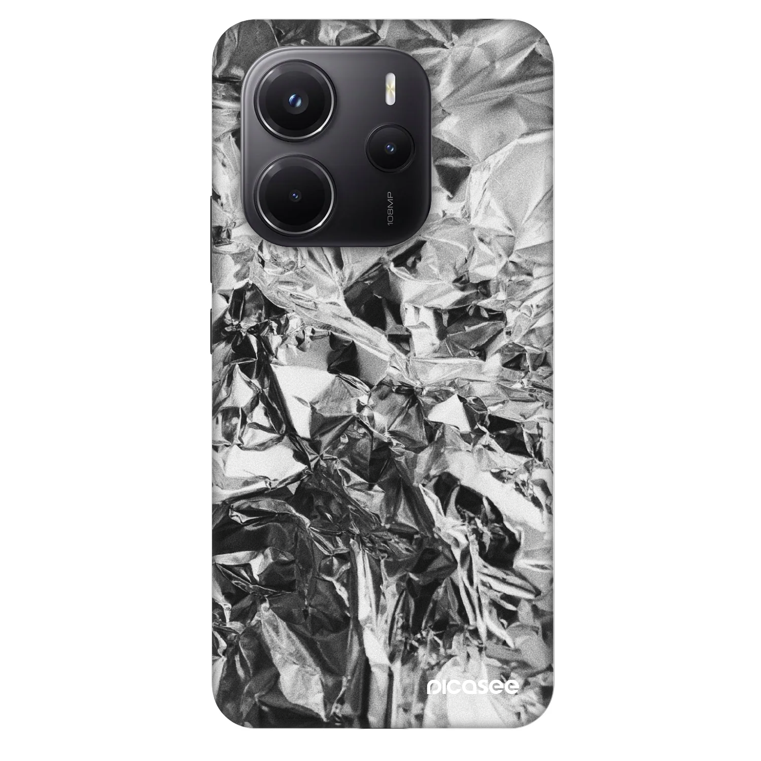 Picasee Fashion Case pro Xiaomi Redmi Note 14 4G - Chrome