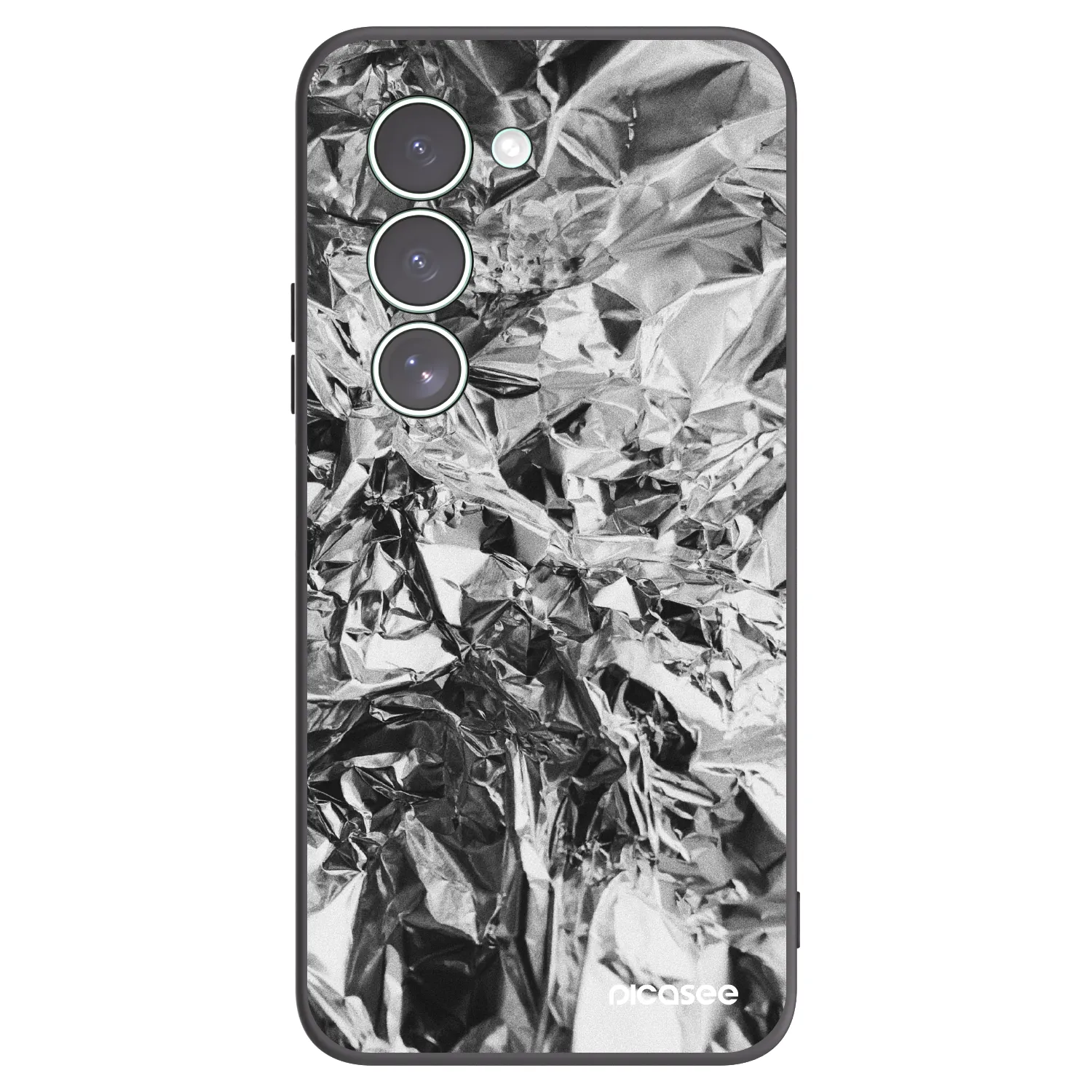 Picasee silikonový černý obal pro Xiaomi Redmi 15 5G - Chrome