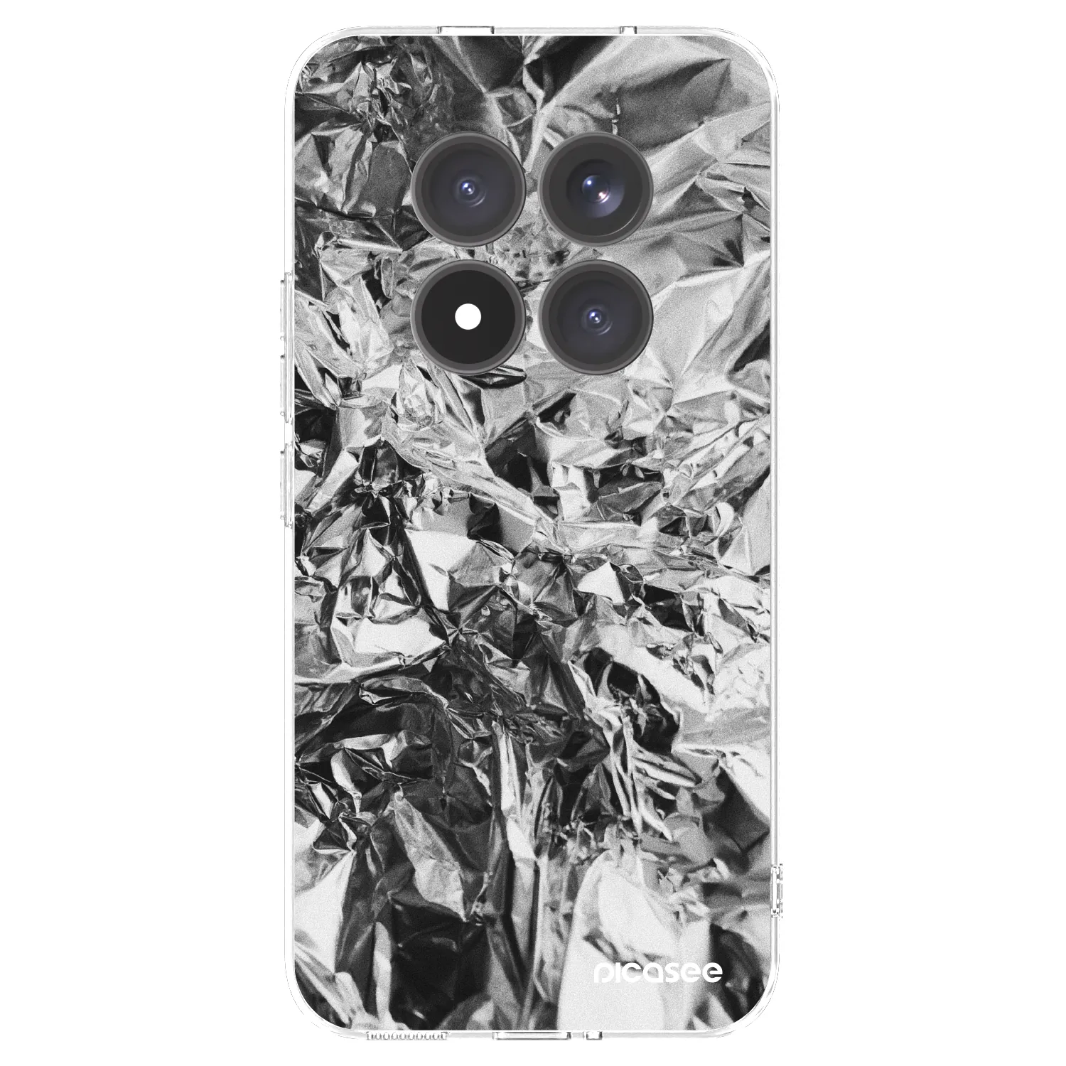 Picasee silikonový průhledný obal pro Xiaomi Redmi Note 15 Pro+ - Chrome
