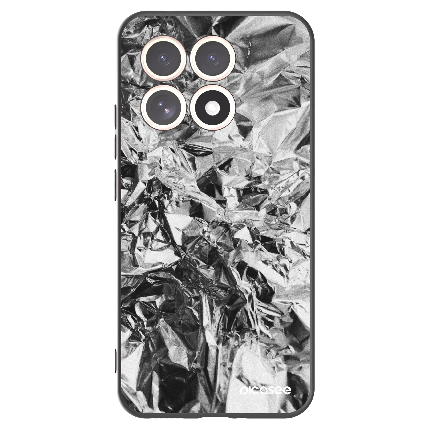 Picasee silikonový černý obal pro Xiaomi 15T - Chrome