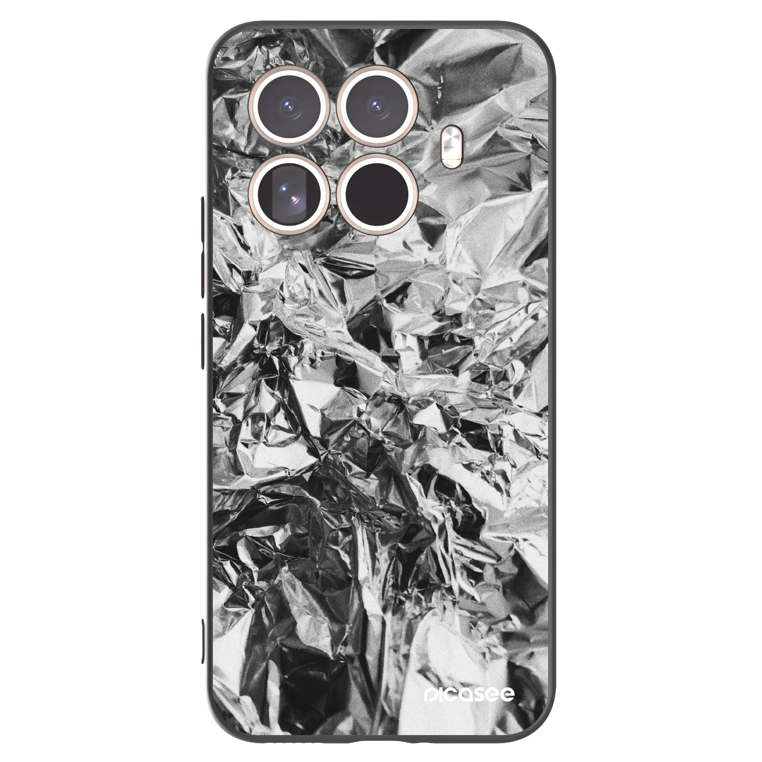 Picasee silikonový černý obal pro Xiaomi 15T Pro - Chrome