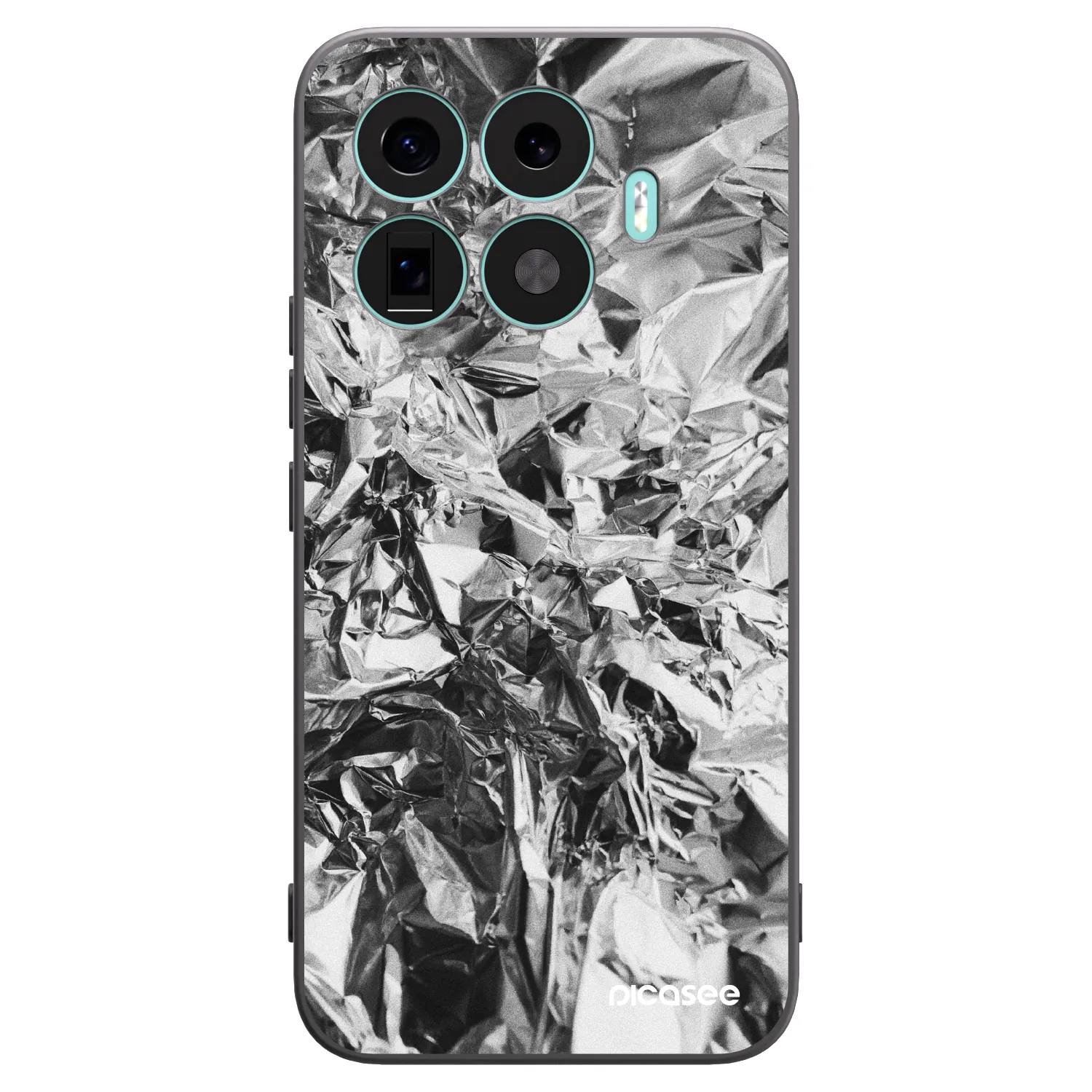 Picasee silikonový černý obal pro Xiaomi 17T Pro - Chrome