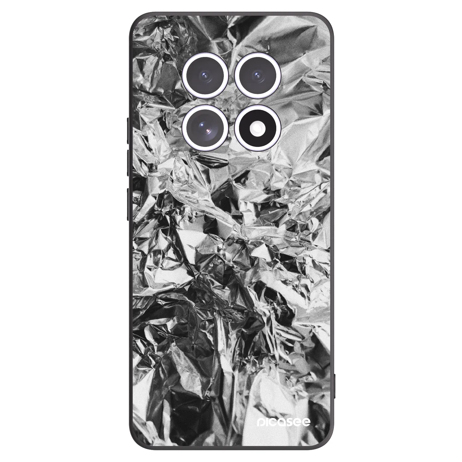 Picasee silikonový černý obal pro Xiaomi Redmi Note 15 5G - Chrome