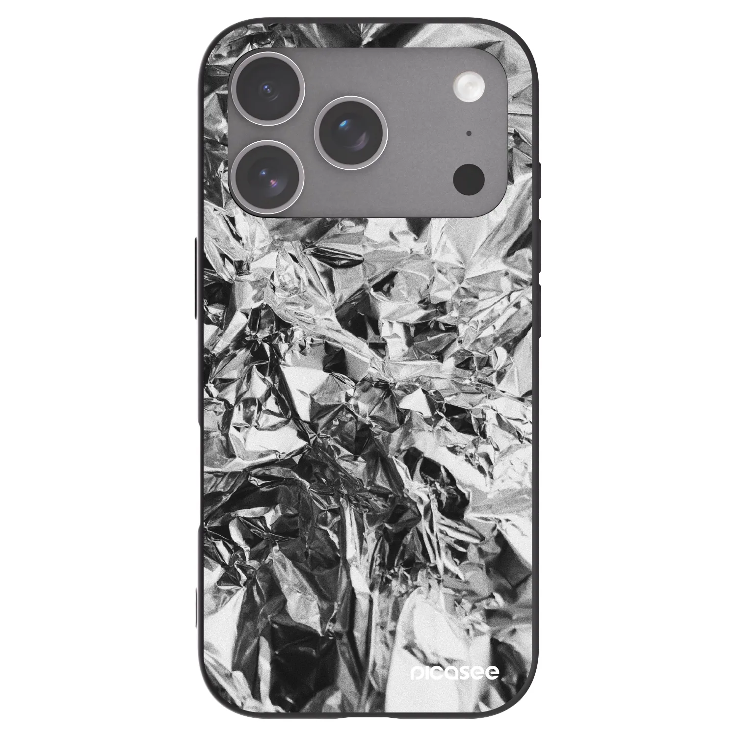 Picasee silikonový černý obal pro Apple iPhone 18 Pro - Chrome