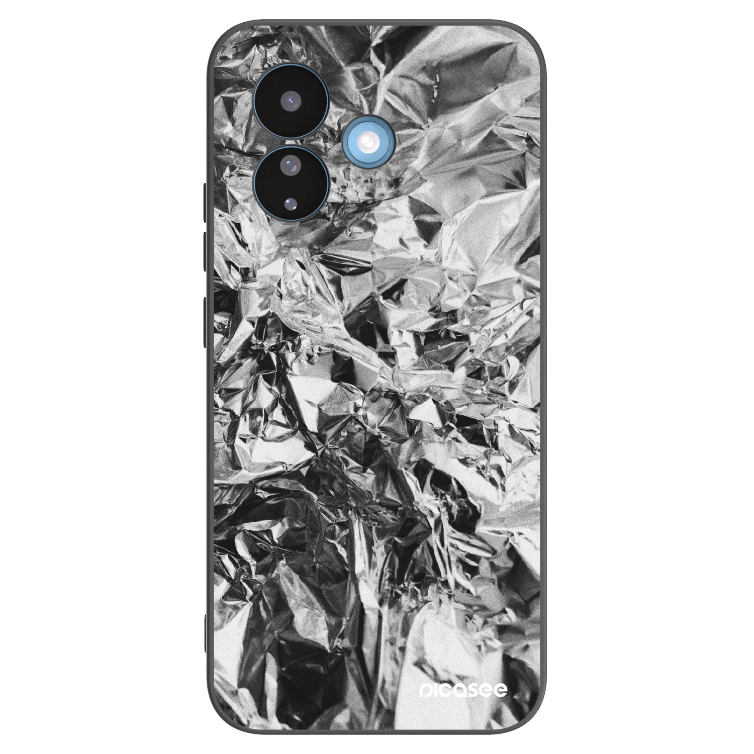 Picasee silikonový černý obal pro Xiaomi Redmi Note 17 Pro 5G - Chrome