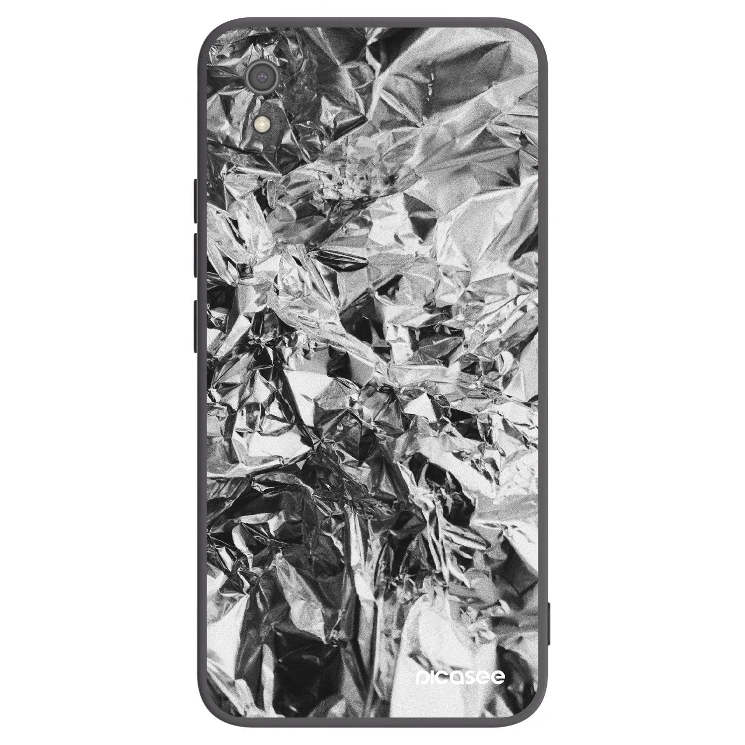 Picasee silikonový černý obal pro Xiaomi Redmi 7A - Chrome