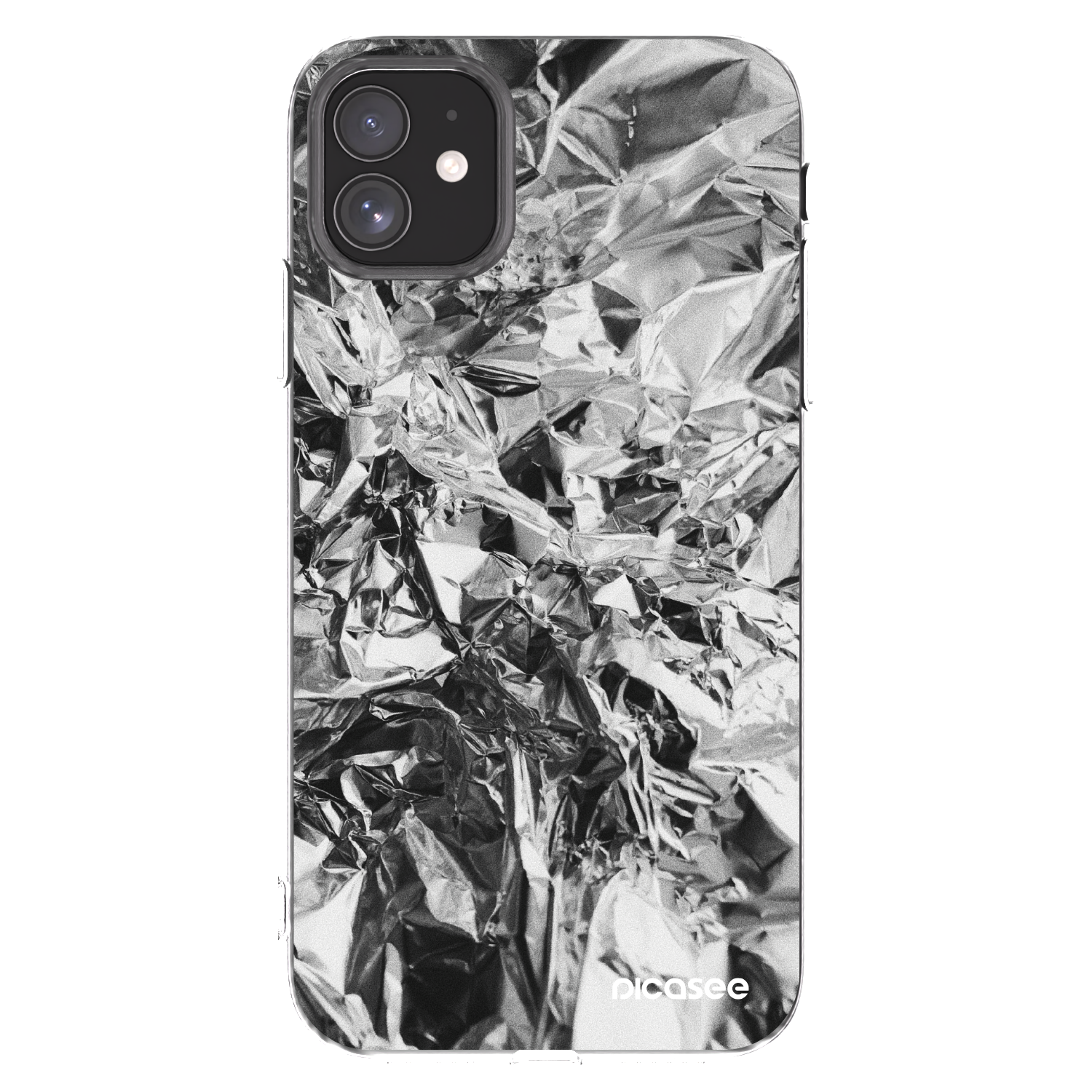 Picasee silikonový průhledný obal pro Apple iPhone 11 - Chrome