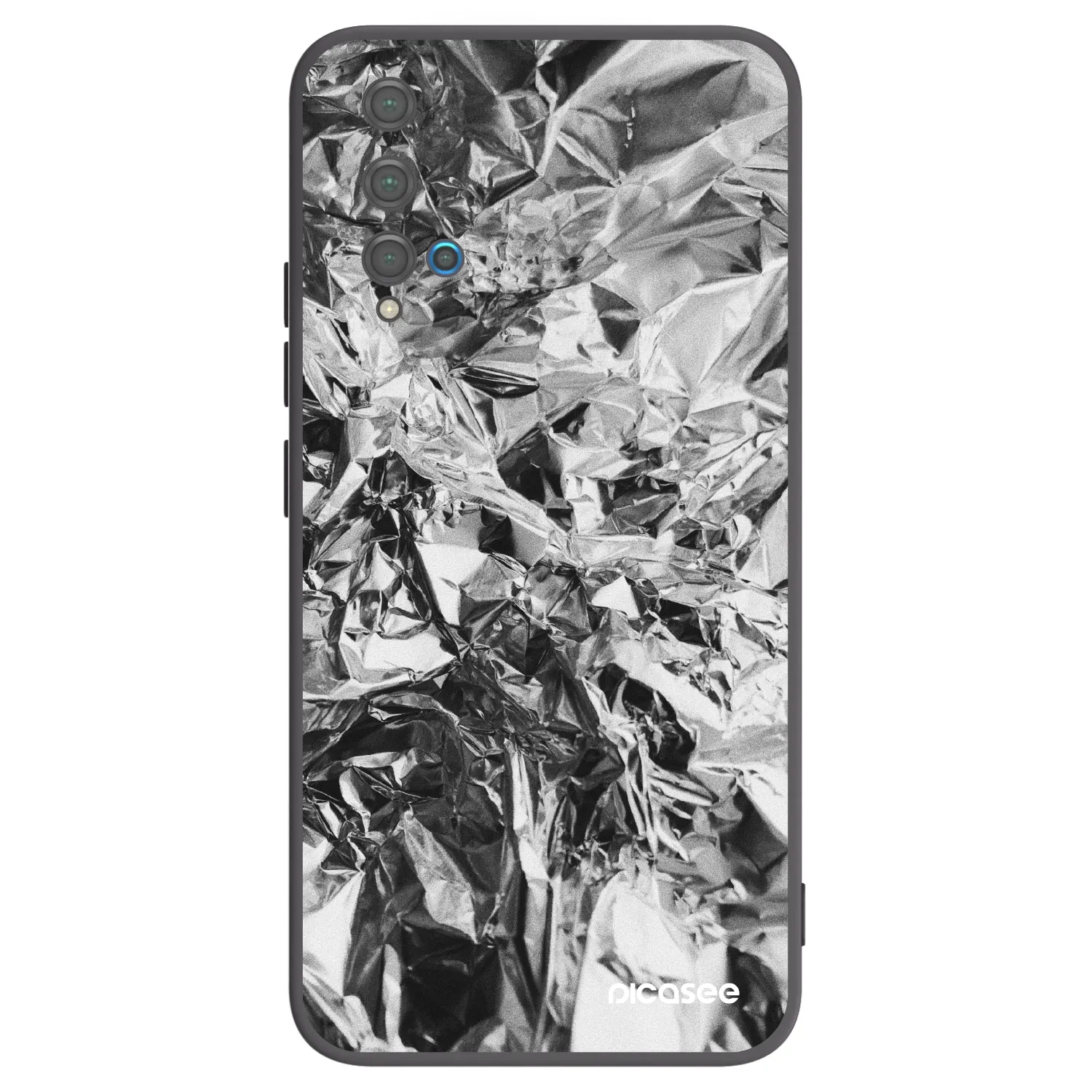 Picasee silikonový černý obal pro Huawei Nova 5T - Chrome