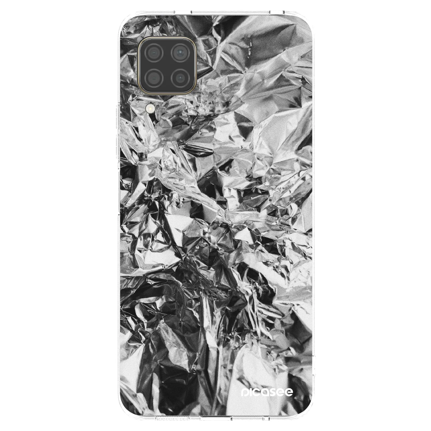 Picasee silikonový průhledný obal pro Huawei P40 Lite - Chrome