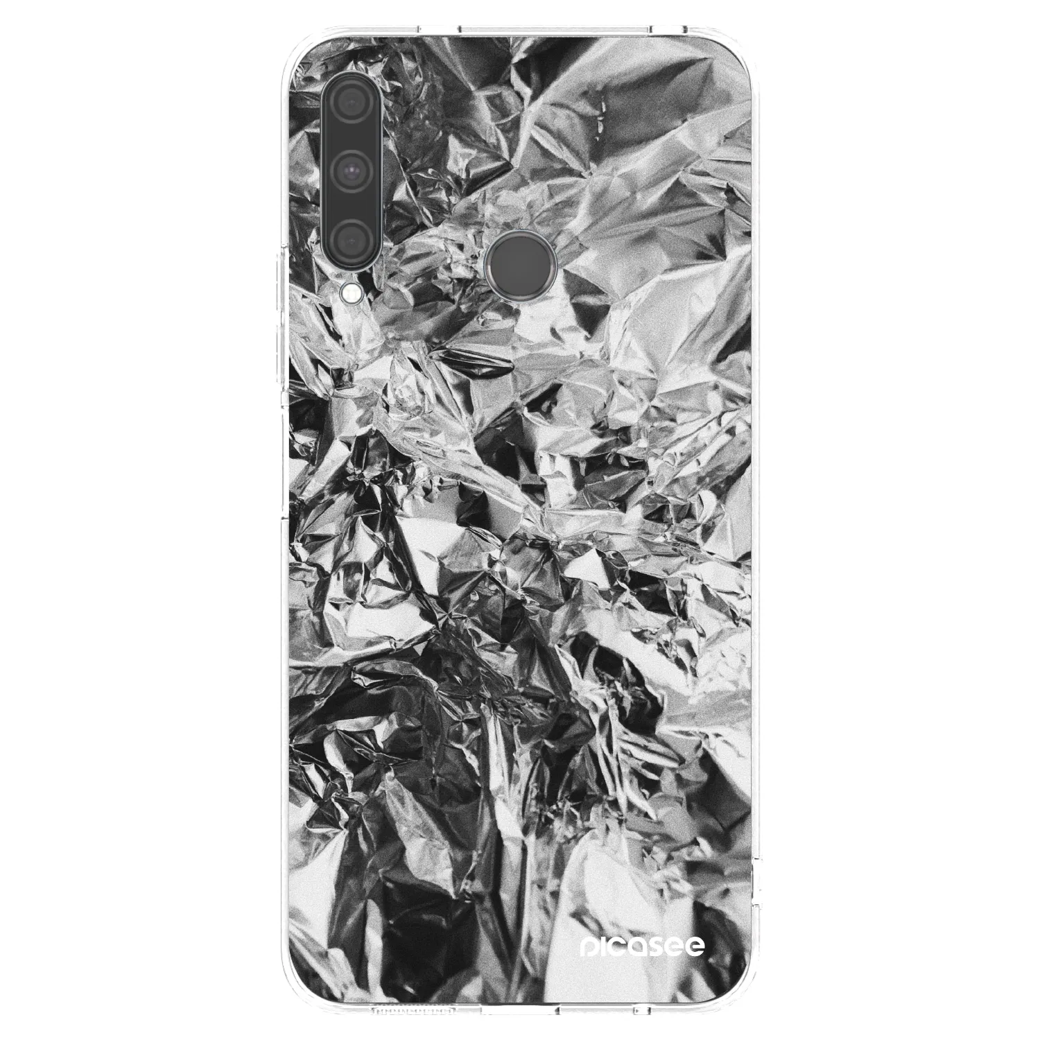 Picasee silikonový průhledný obal pro Huawei P40 Lite E - Chrome