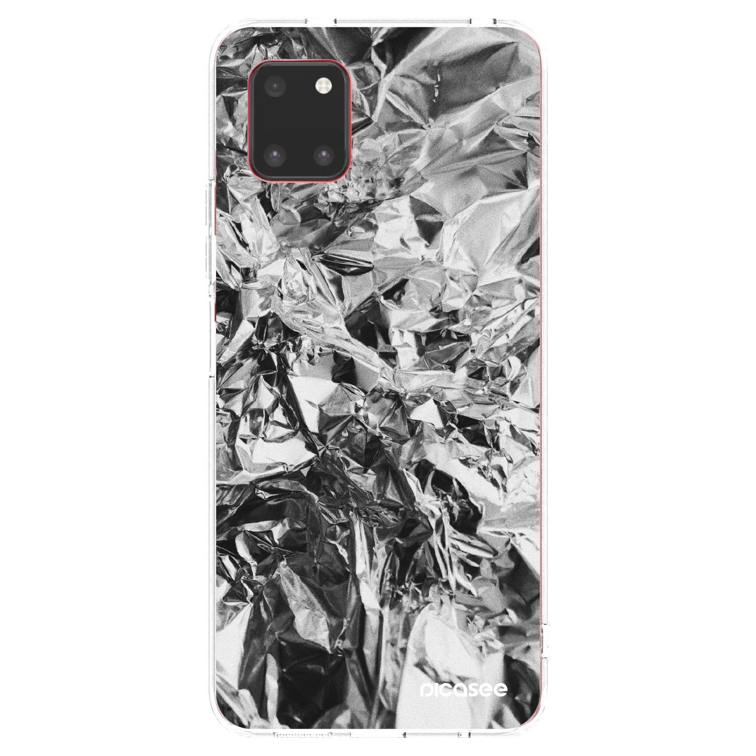 Picasee silikonový průhledný obal pro Samsung Galaxy Note 10 Lite N770F - Chrome