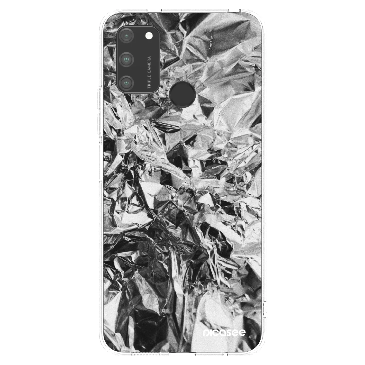 Picasee silikonový průhledný obal pro Honor 9A - Chrome