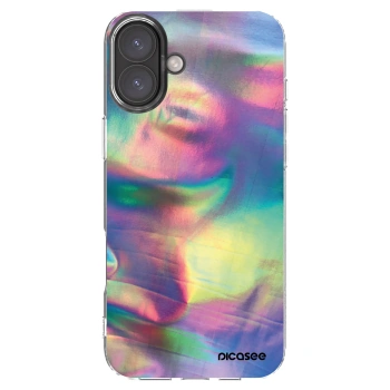 Picasee silikonový průhledný obal pro Apple iPhone 16 Plus - Holo