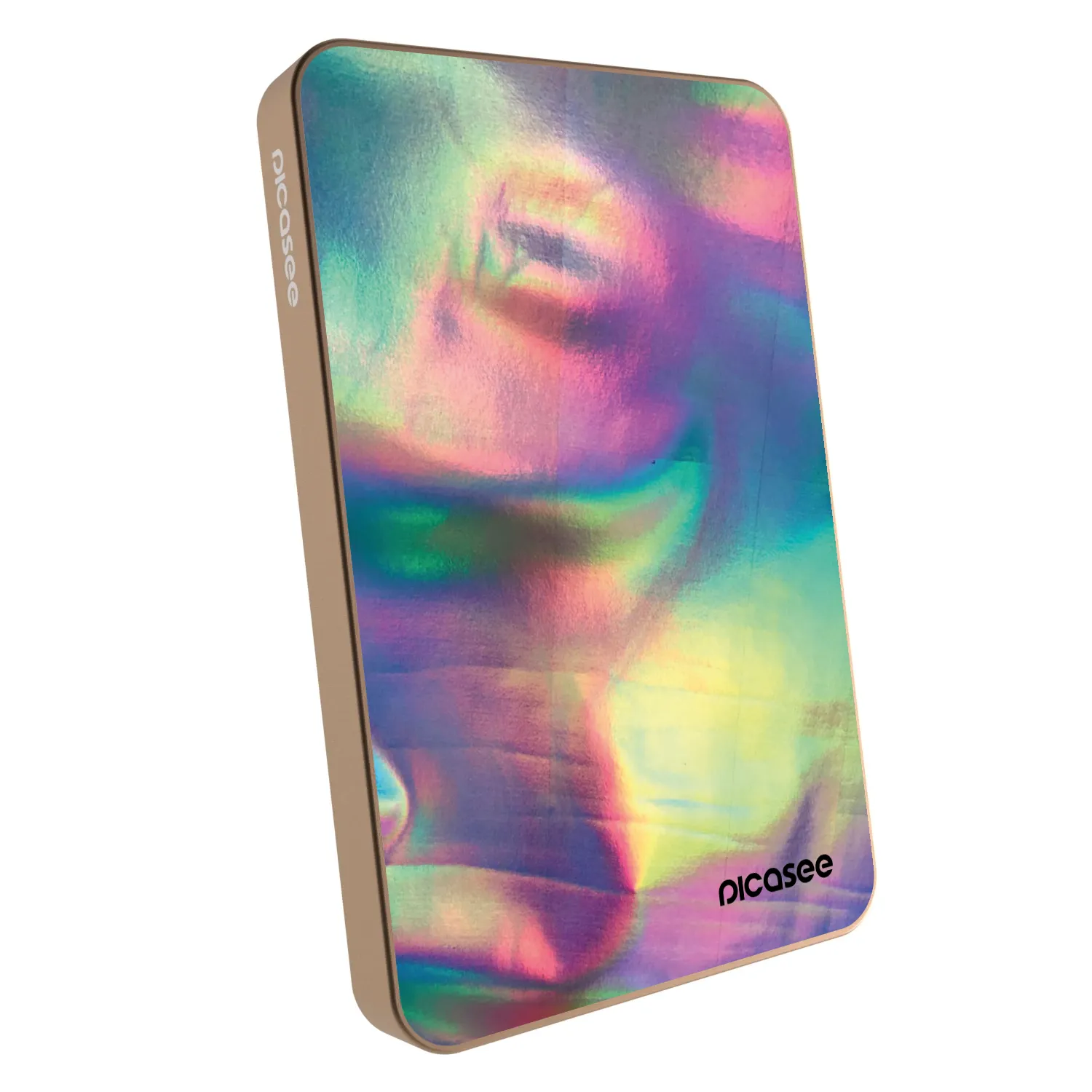 Picasee Powerbanka s MagSafe 5 000 mAh Zlatá - Holo