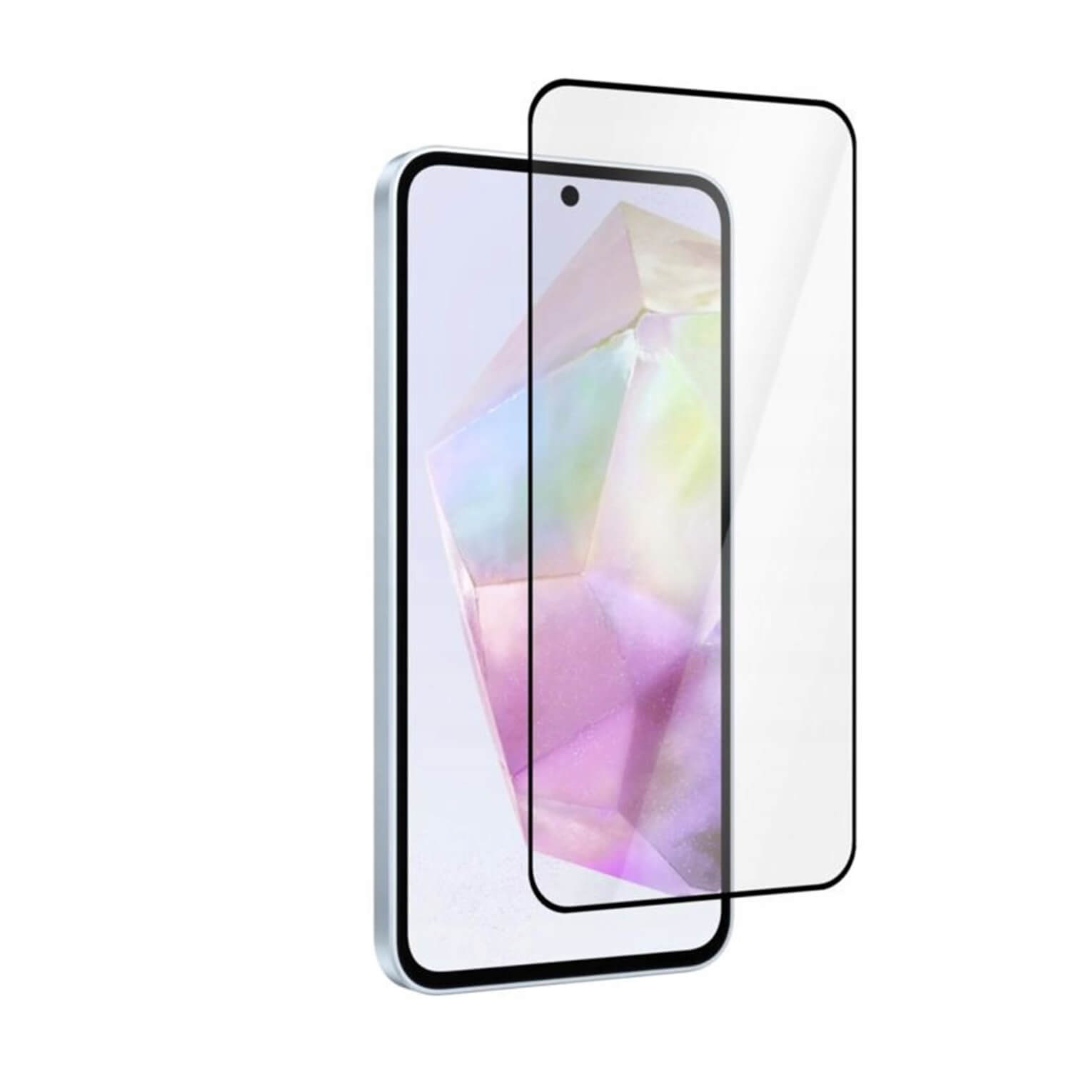 Picasee 3D ochranné tvrzené sklo s rámečkem pro Samsung Galaxy A36 5G - černé