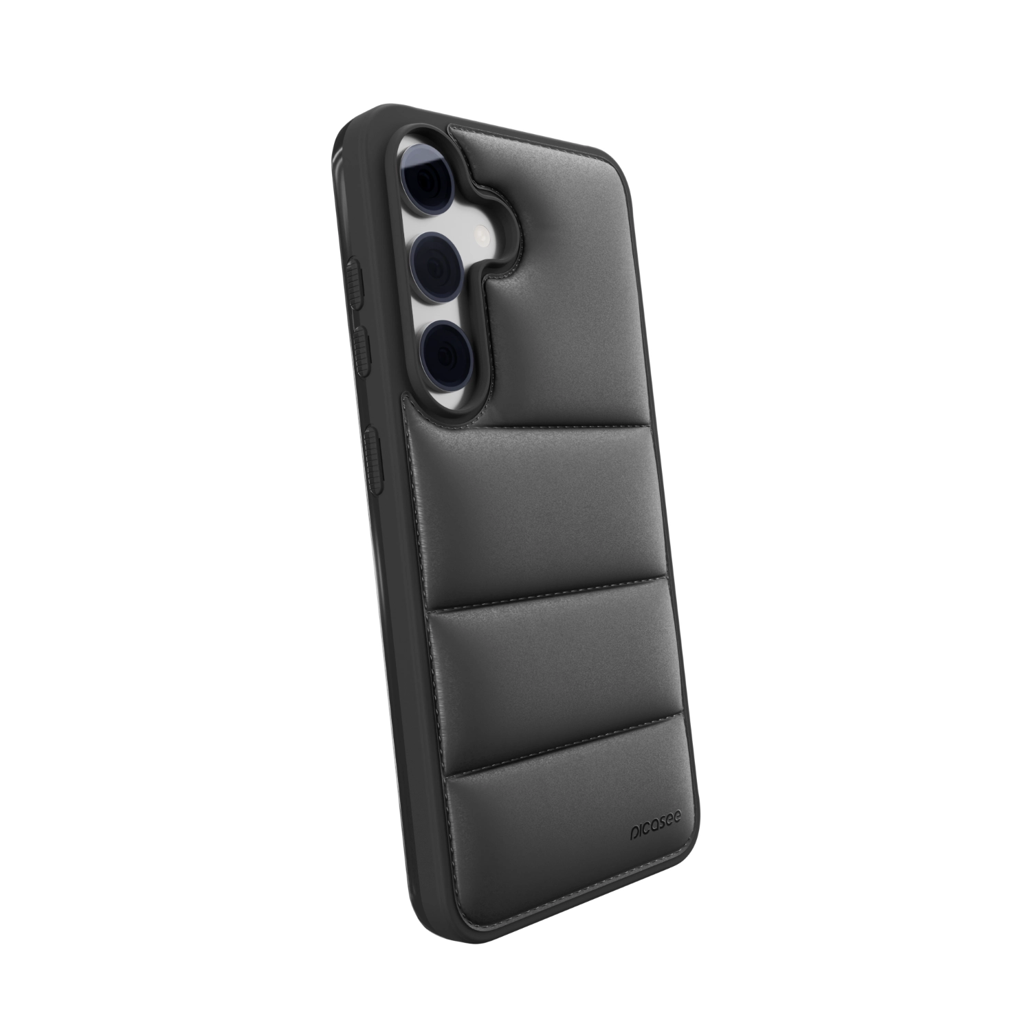 Picasee Puffer case pro Samsung Galaxy S25 5G - Picasee Puffer - Černá