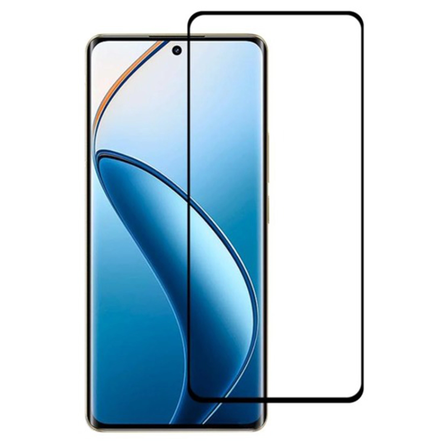 Picasee 3D ochranné tvrzené sklo s rámečkem pro Samsung Galaxy A17 5G - černé