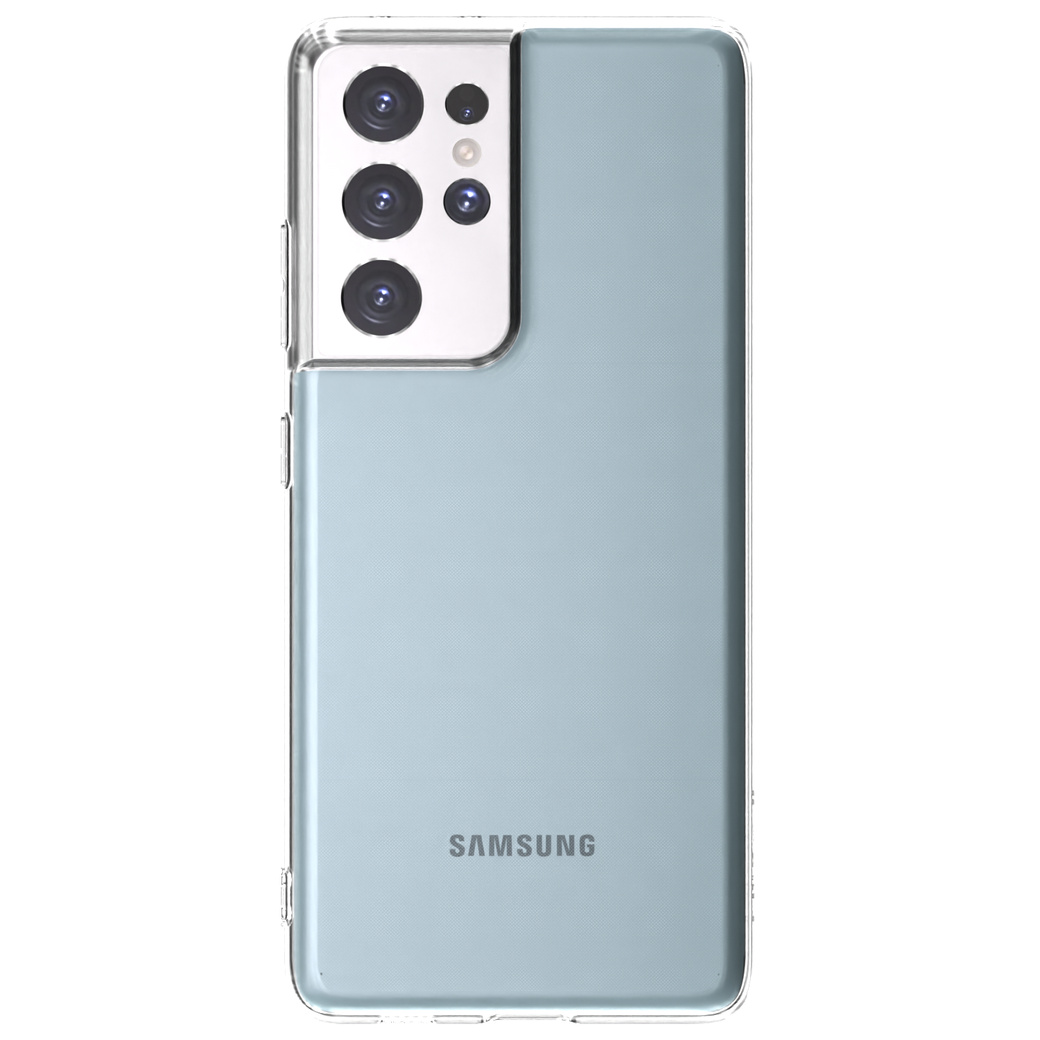 Picasee silikonový průhledný obal pro Samsung Galaxy S21 Ultra 5G G998B - Vlastní fotka/motiv