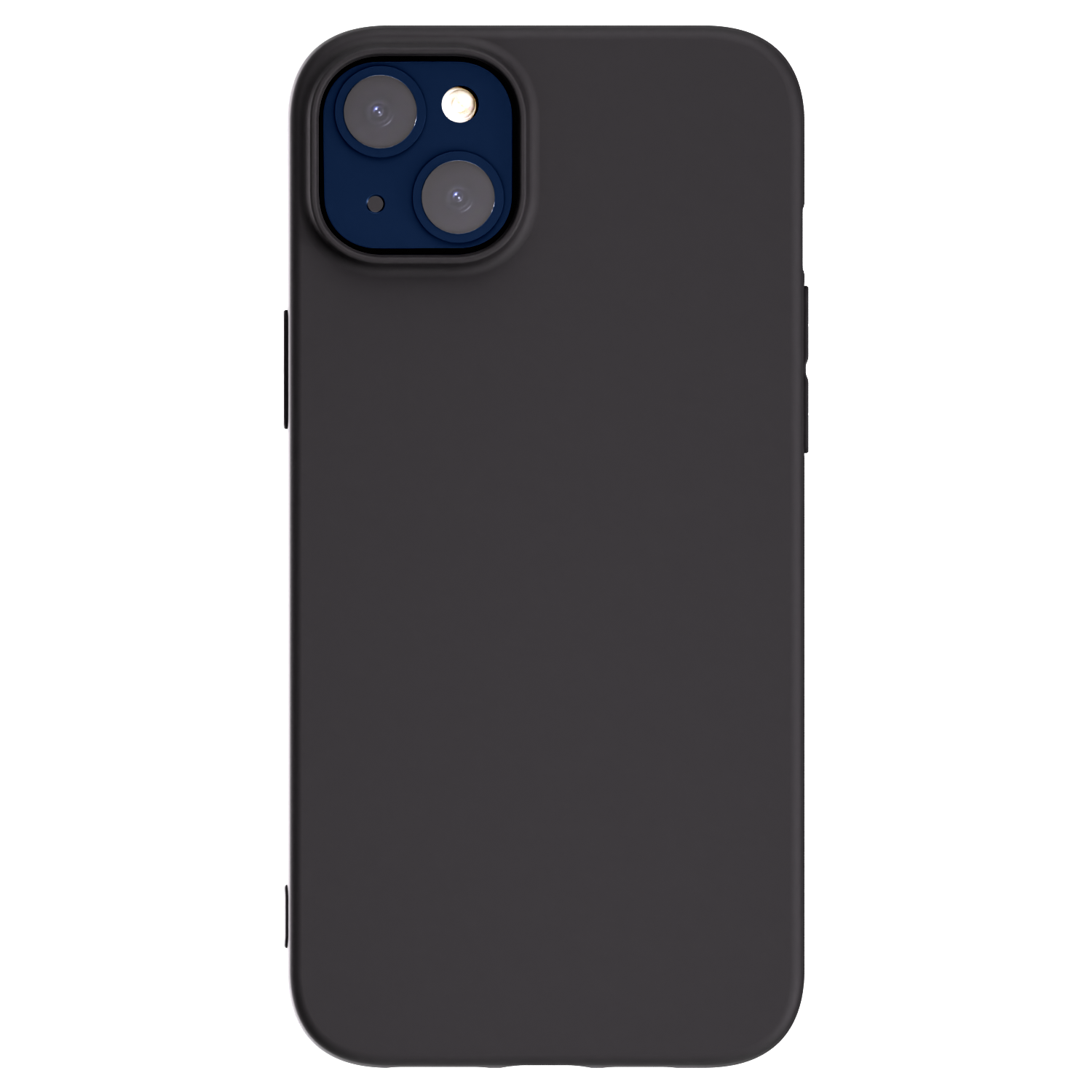 Picasee silikonový černý obal pro Apple iPhone 14 Plus - Vlastní fotka/motiv