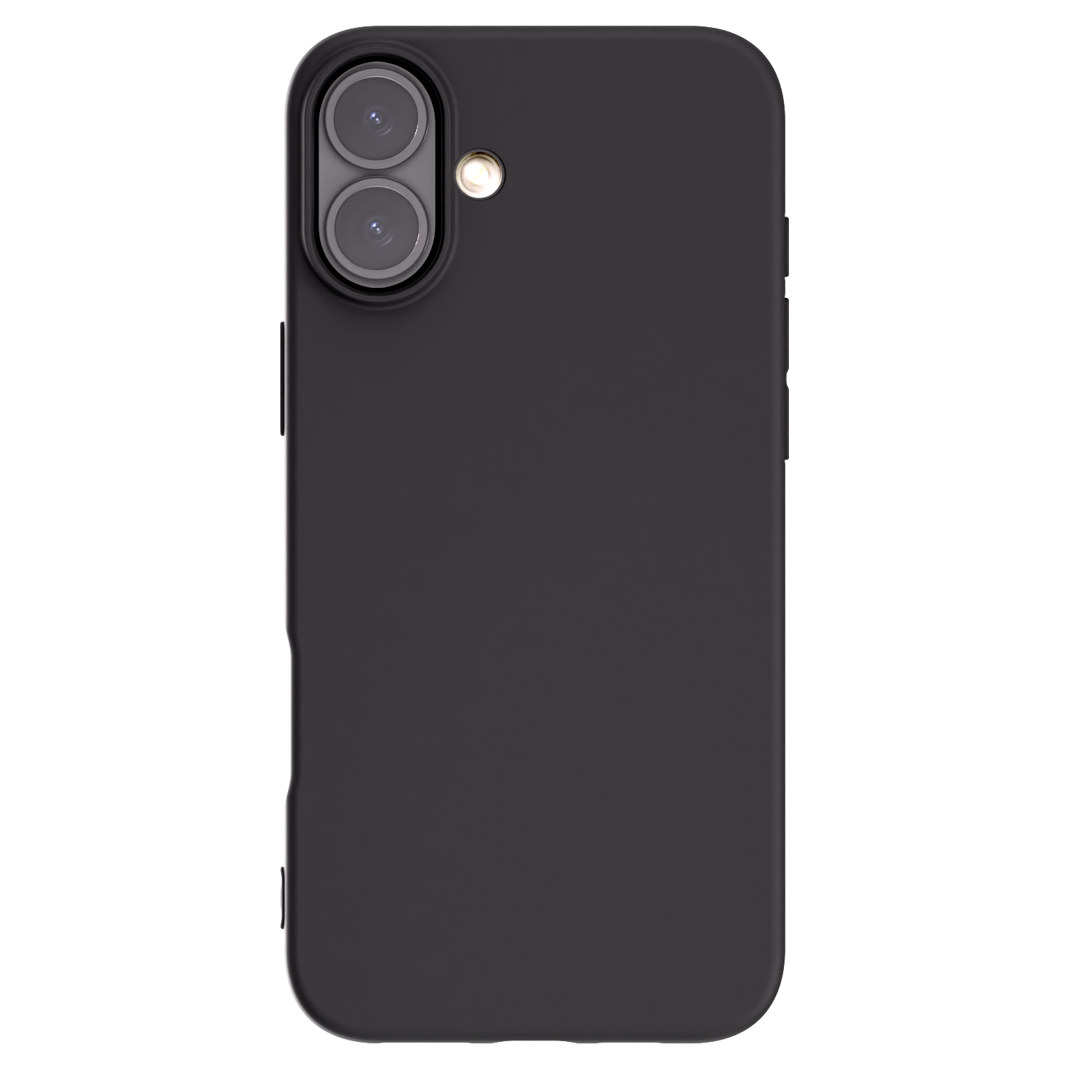 Picasee silikonový černý obal pro Apple iPhone 16 Plus - Vlastní fotka/motiv