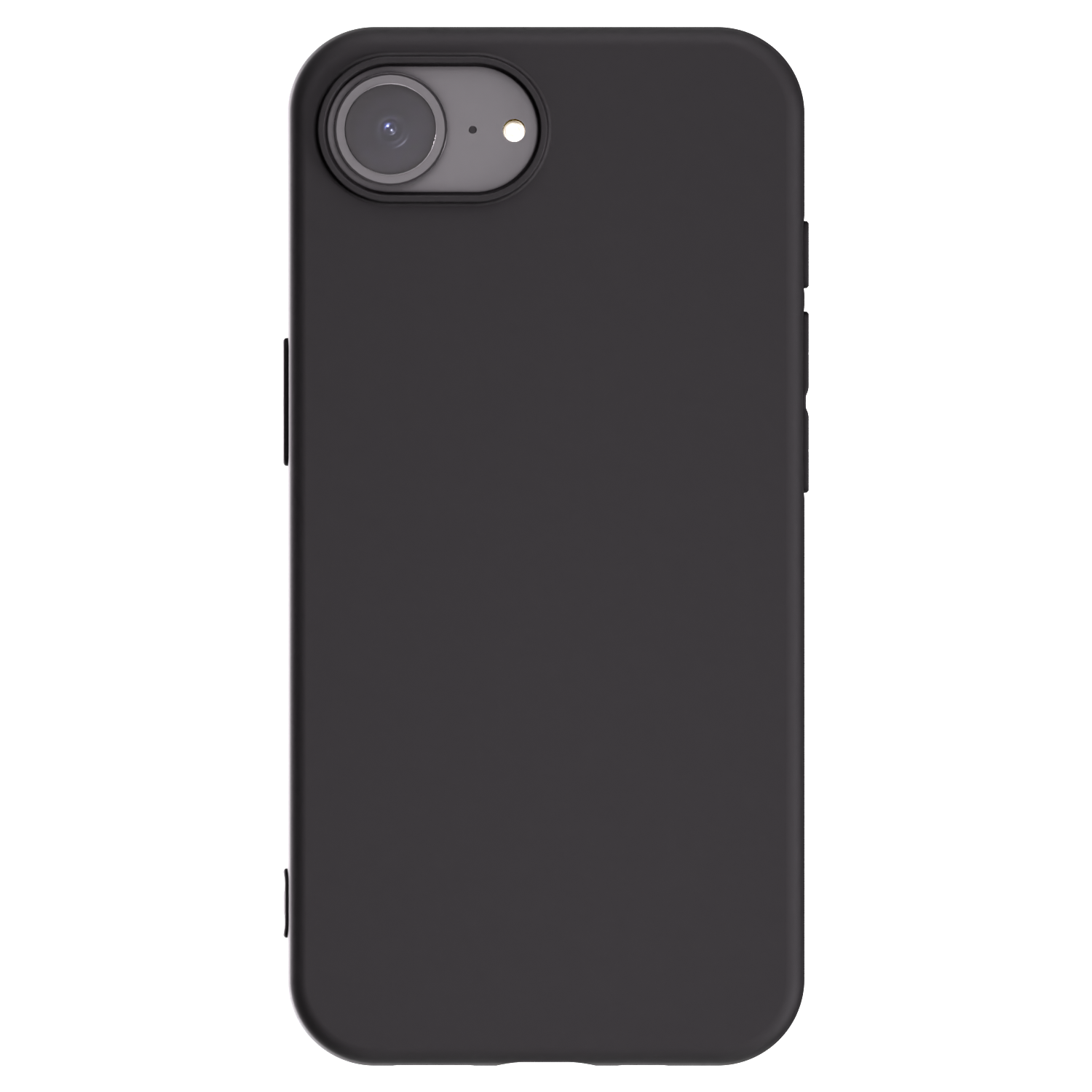 Picasee silikonový černý obal pro Apple iPhone 16e - Vlastní fotka/motiv
