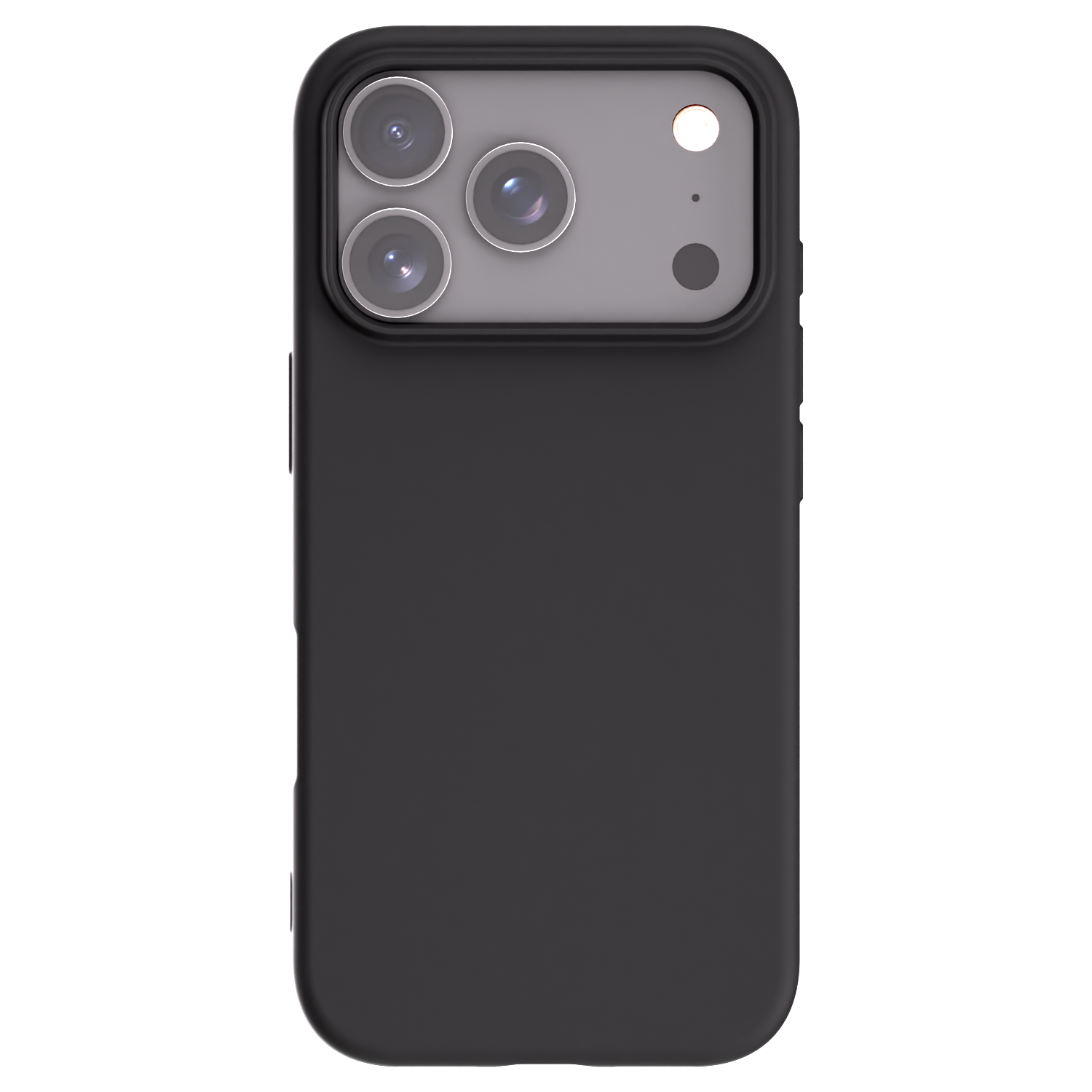 Picasee silikonový černý obal pro Apple iPhone 17 Pro - Vlastní fotka/motiv