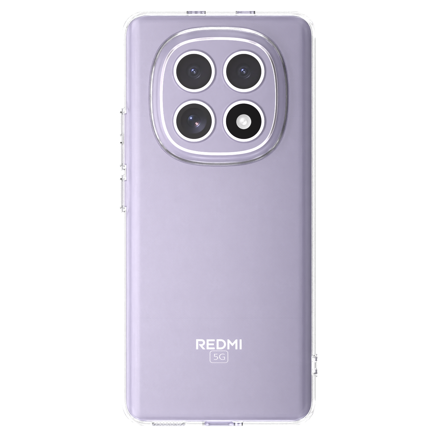 Picasee silikonový průhledný obal pro Xiaomi Redmi Note 15 - Vlastní fotka/motiv