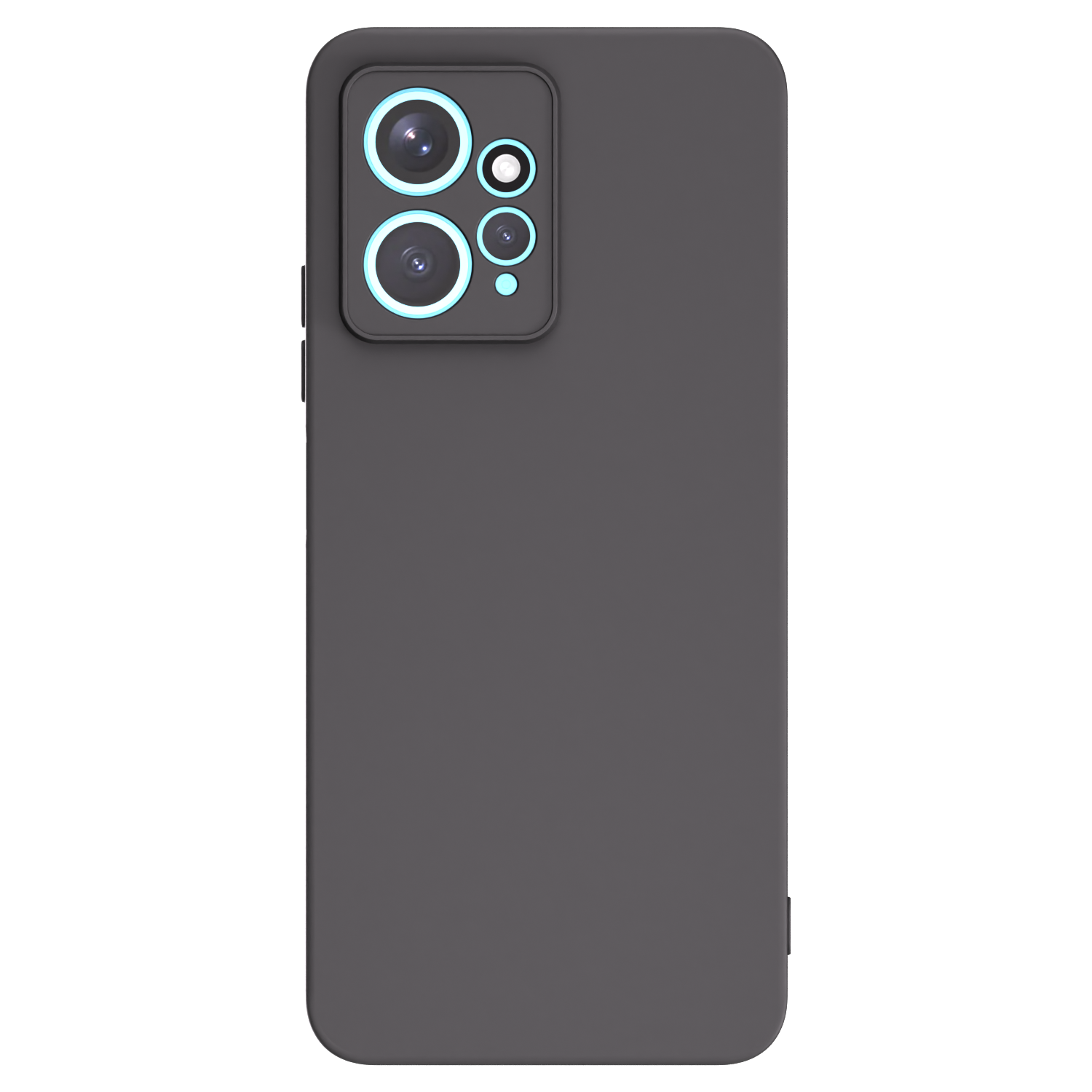 Picasee silikonový černý obal pro Xiaomi Redmi Note 12 4G - Vlastní fotka/motiv