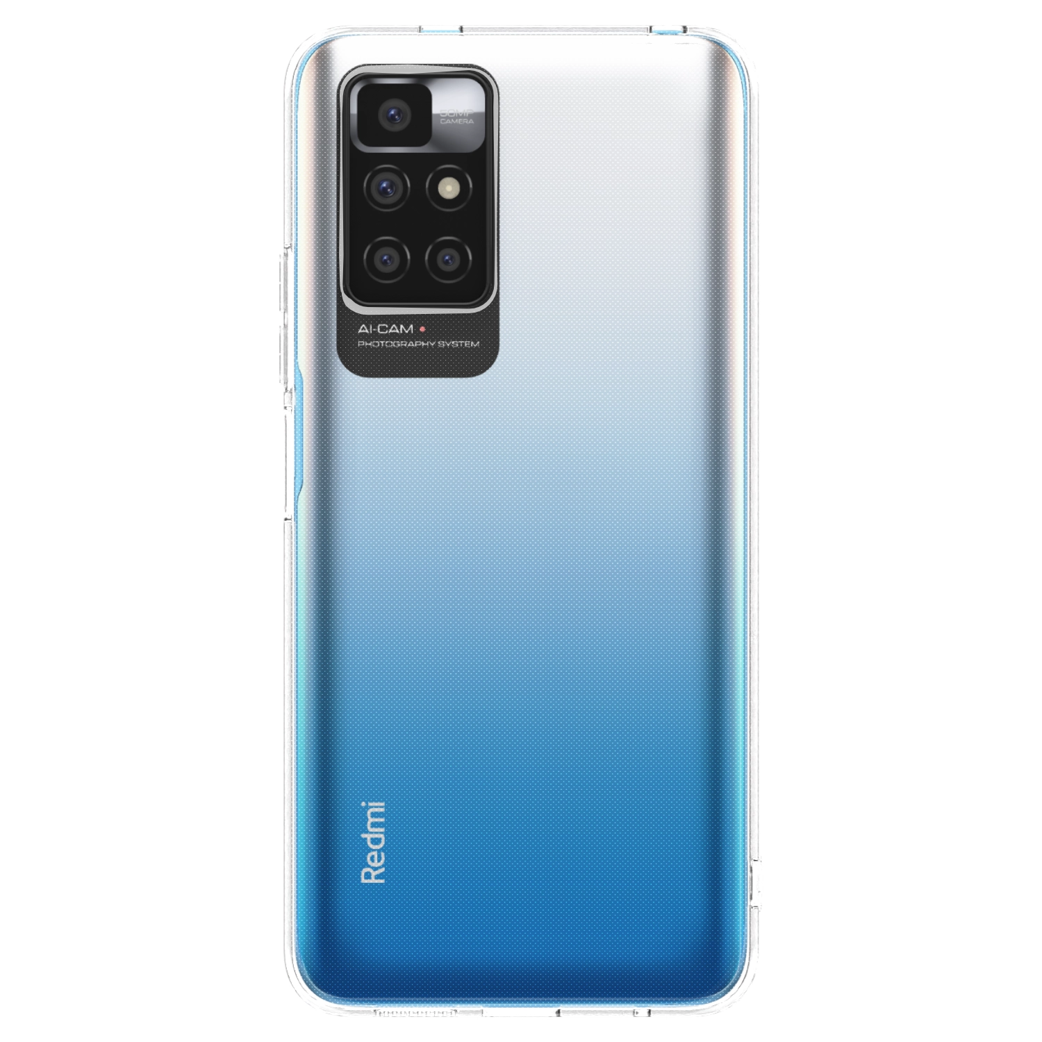 Picasee silikonový průhledný obal pro Xiaomi Redmi 10 - Vlastní fotka/motiv